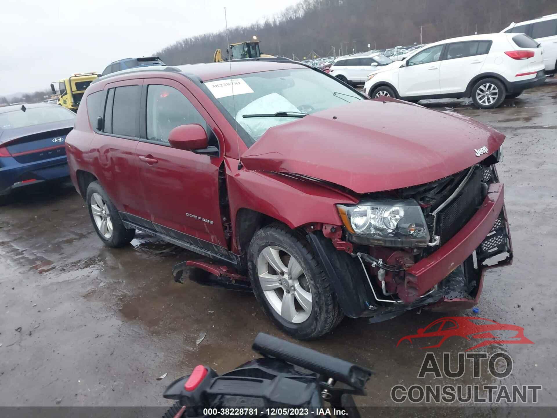 JEEP COMPASS 2017 - 1C4NJDEB8HD109590