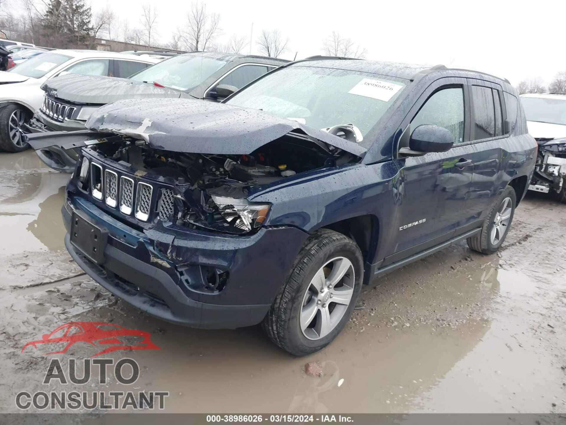 JEEP COMPASS 2017 - 1C4NJCEA6HD119455