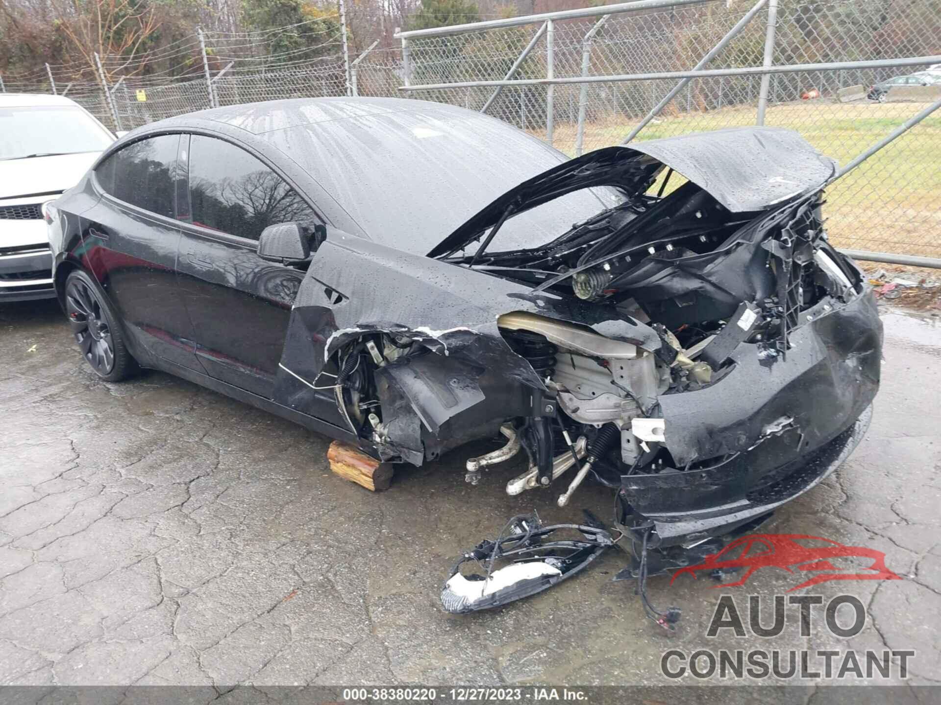 TESLA MODEL 3 2022 - 5YJ3E1EC2NF180887