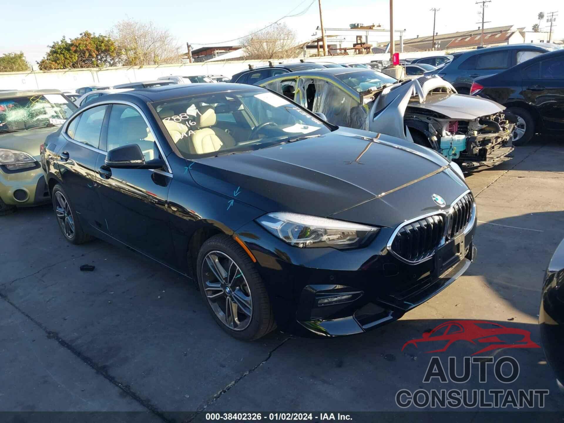 BMW 228I GRAN COUPE 2020 - WBA73AK04L7F83256