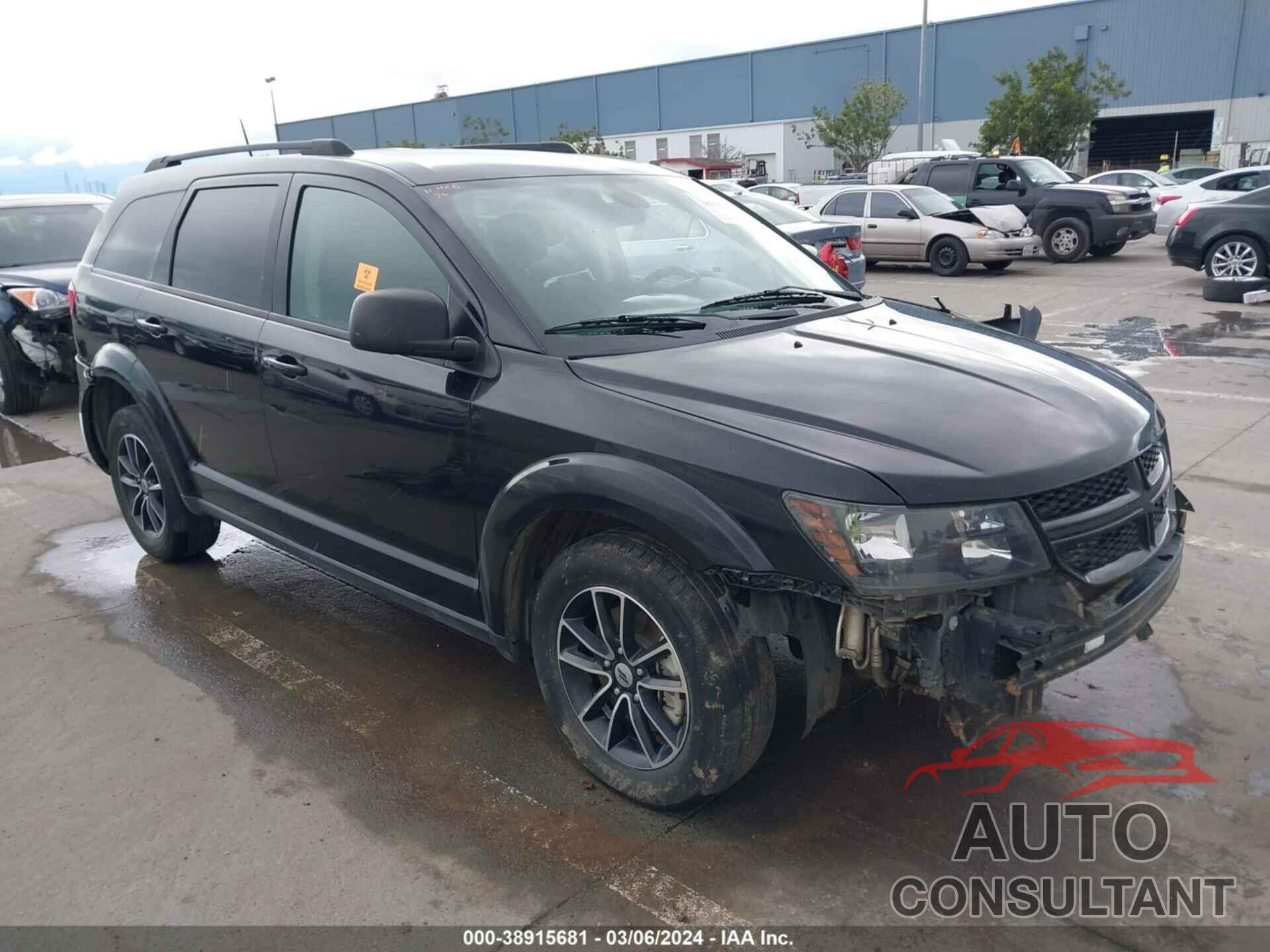 DODGE JOURNEY 2018 - 3C4PDCAB7JT534914