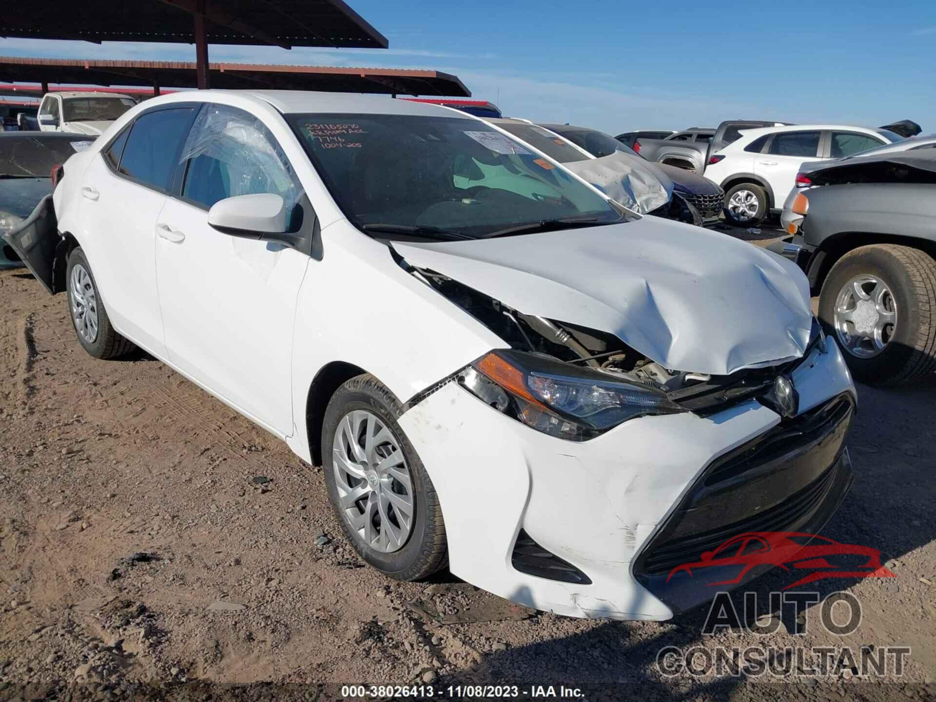 TOYOTA COROLLA 2017 - 2T1BURHE1HC767746