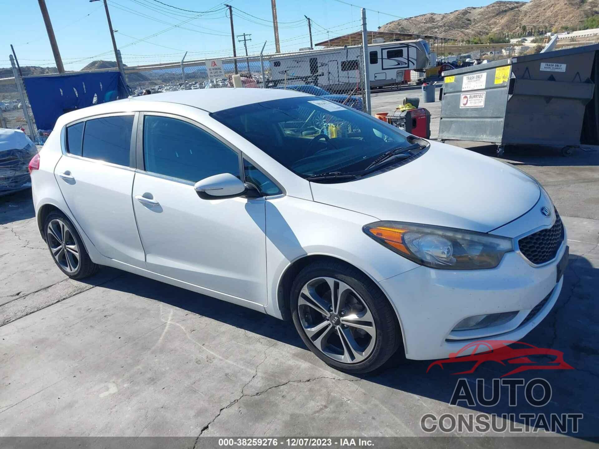 KIA FORTE 2016 - KNAFX5A84G5631206