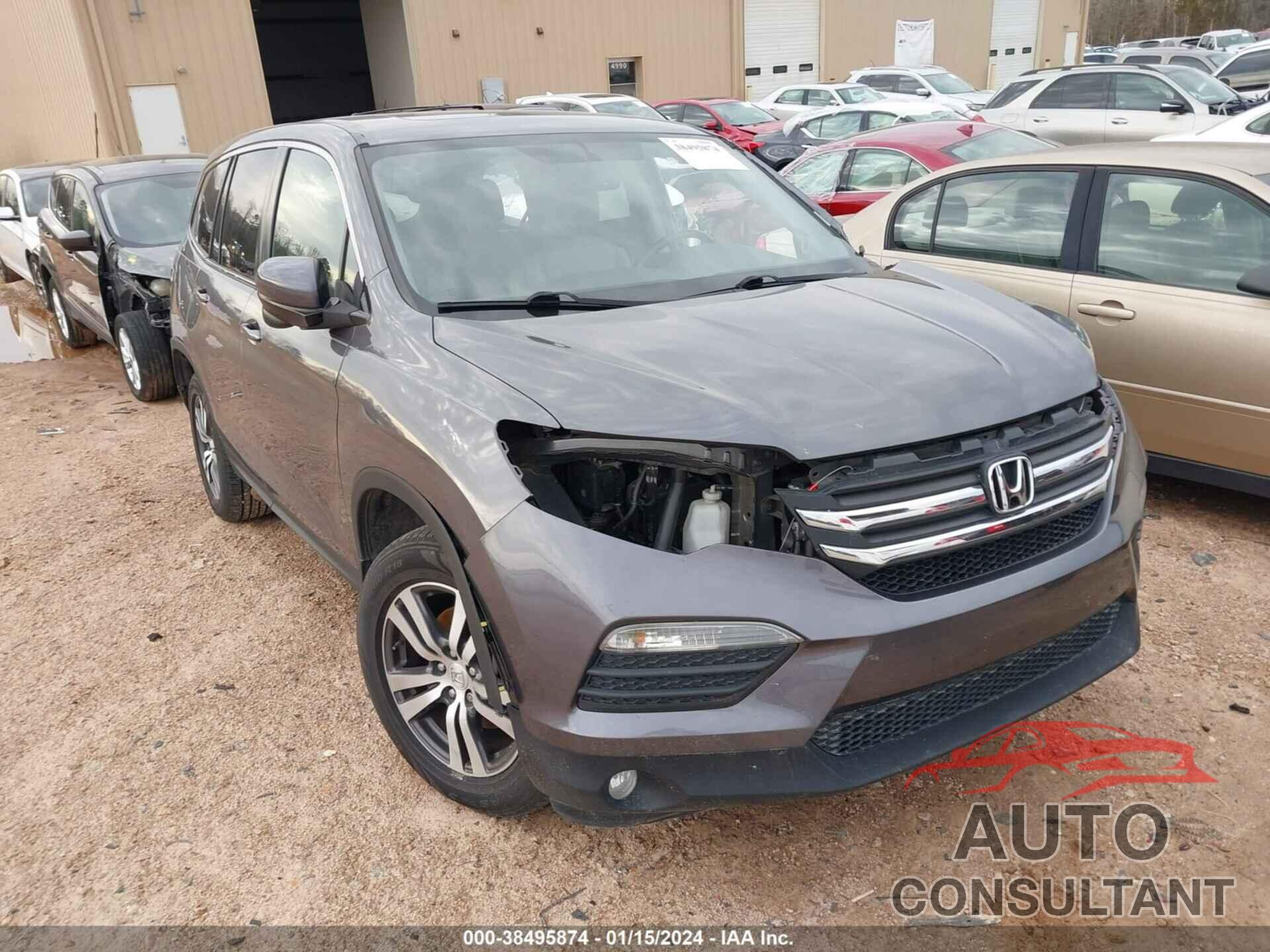 HONDA PILOT 2016 - 5FNYF5H76GB020667