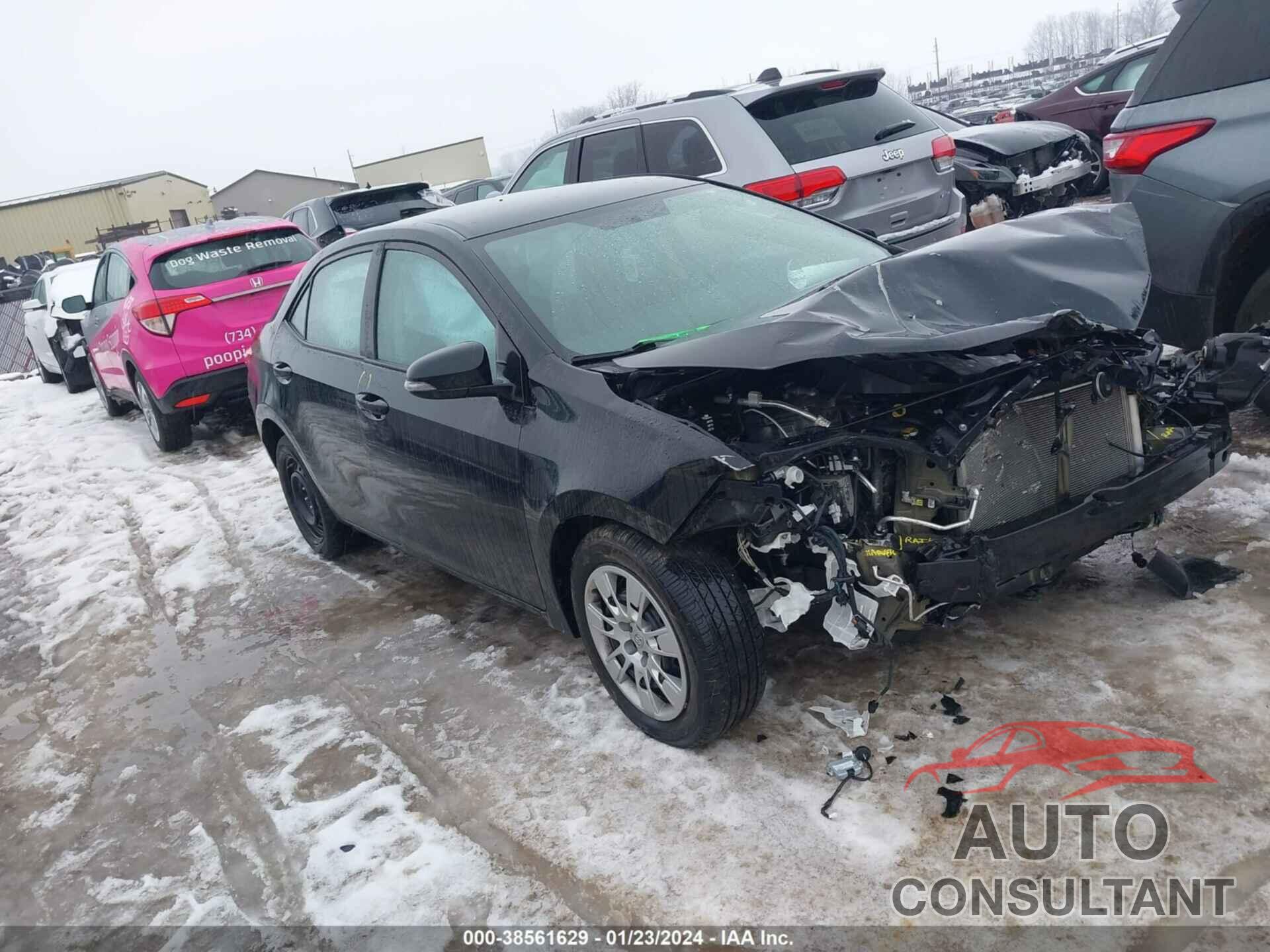 TOYOTA COROLLA 2016 - 5YFBURHE4GP513656
