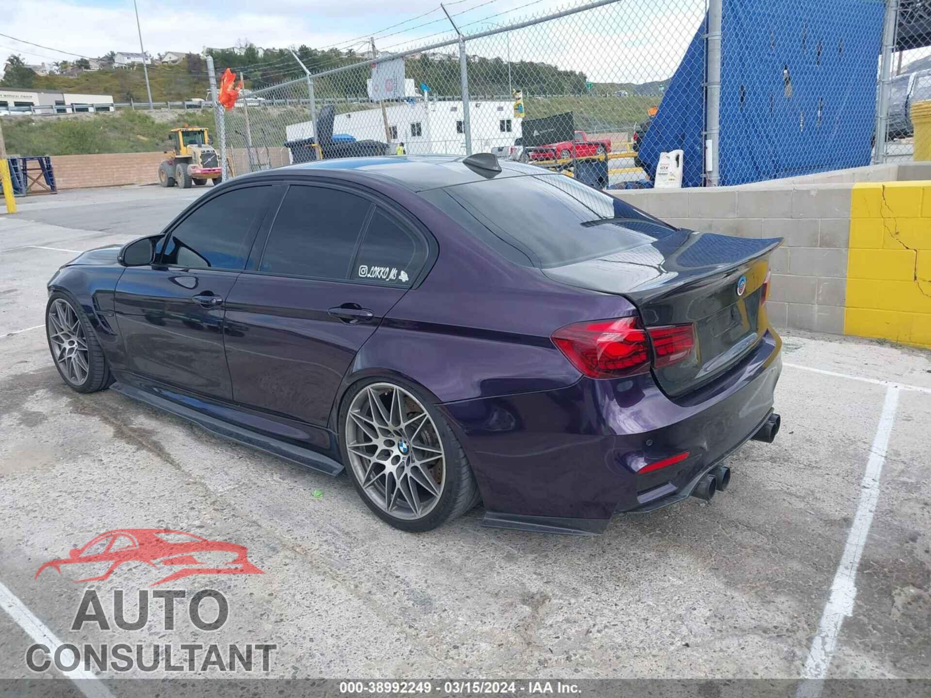BMW M3 2018 - WBS8M9C58J5J79761