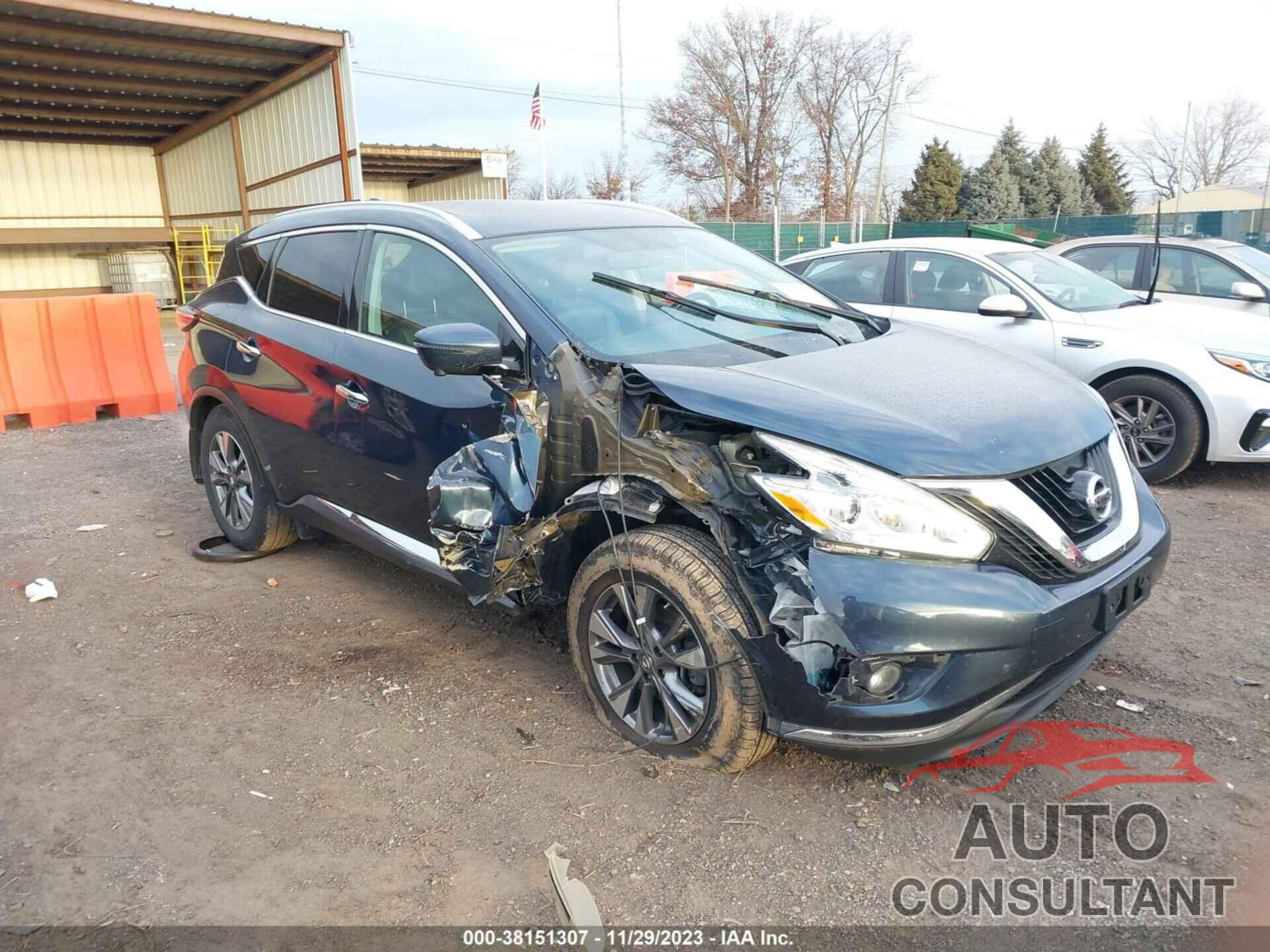 NISSAN MURANO 2016 - 5N1AZ2MG1GN164394