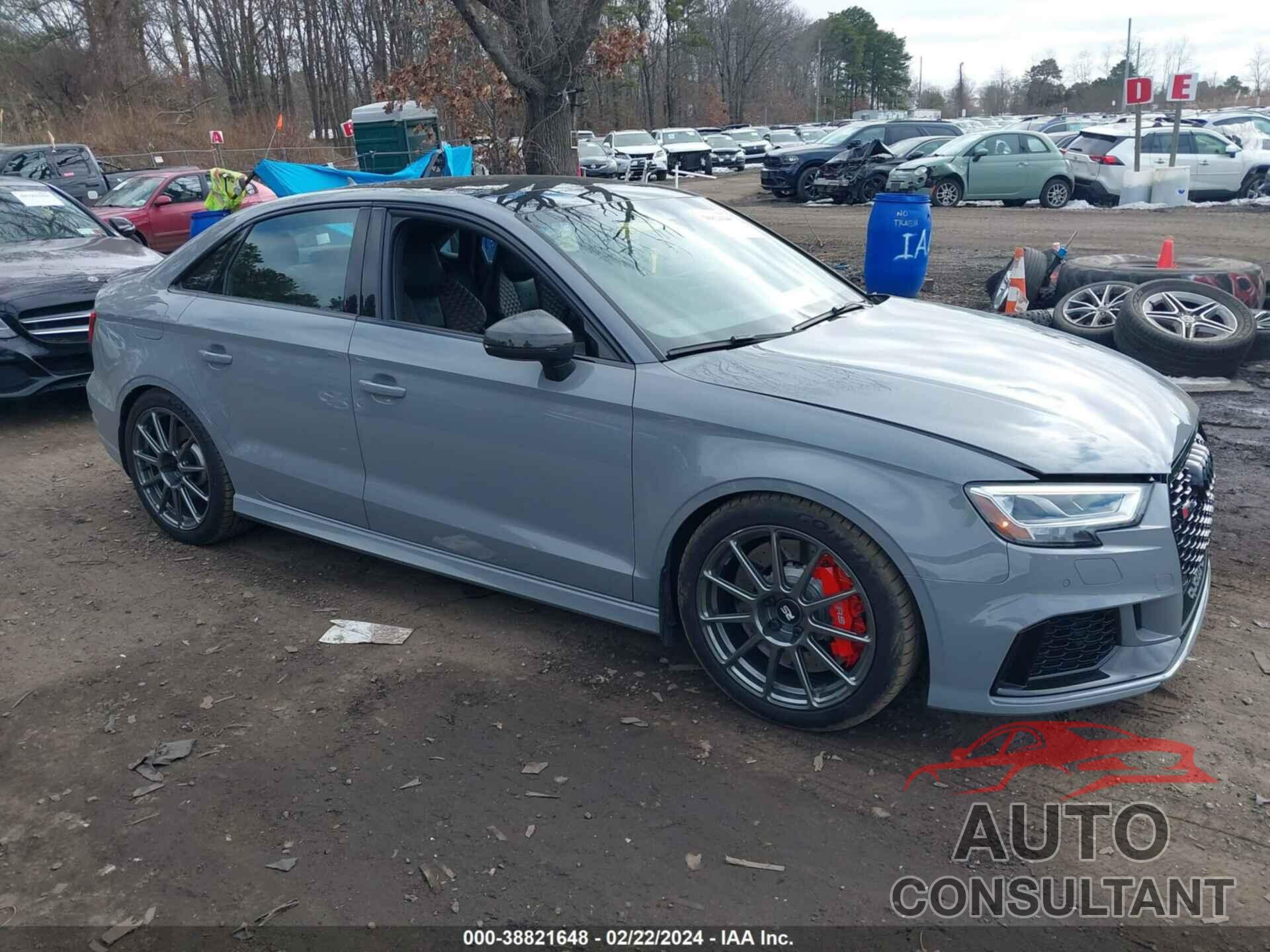 AUDI RS 3 2018 - WUABWGFF5J1903545