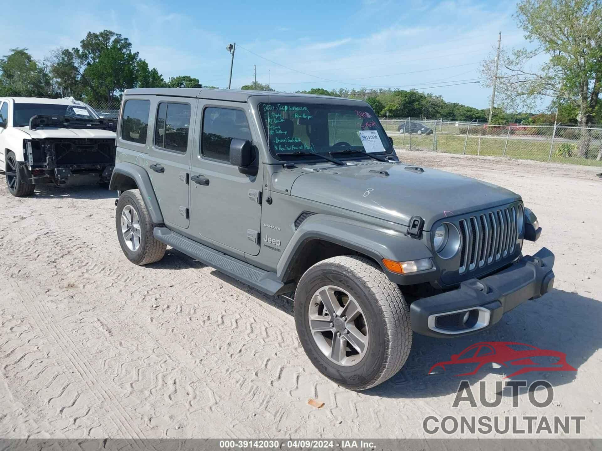 JEEP WRANGLER UNLIMITED 2021 - 1C4HJXEG0MW612829