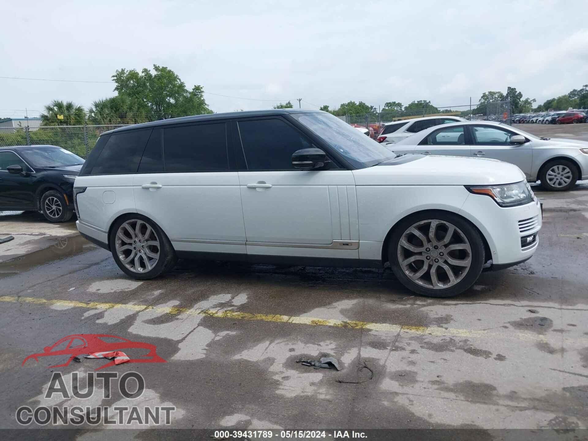 LAND ROVER RANGE ROVER 2016 - SALGS3EFXGA292521