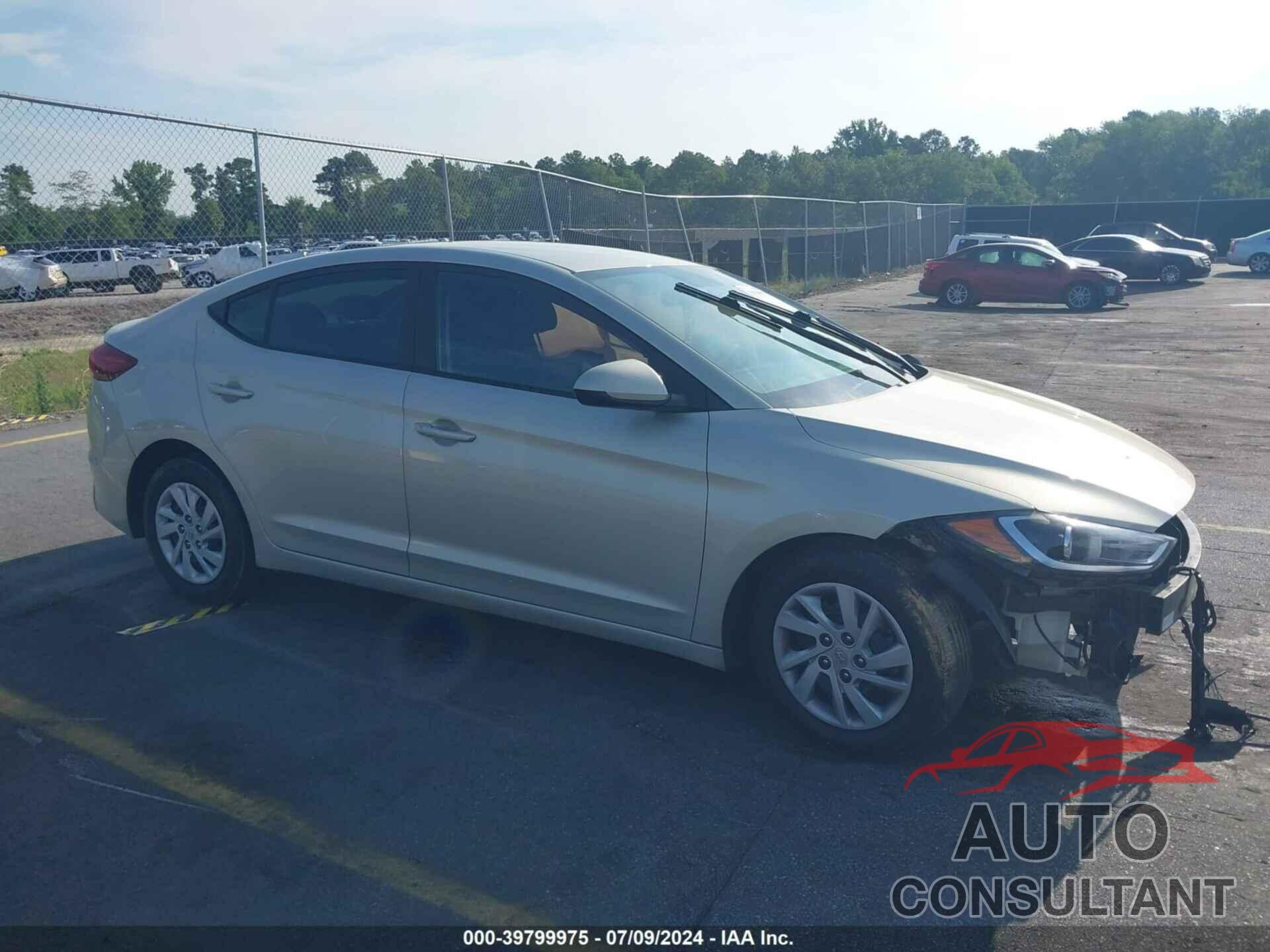 HYUNDAI ELANTRA 2018 - 5NPD74LF9JH337047