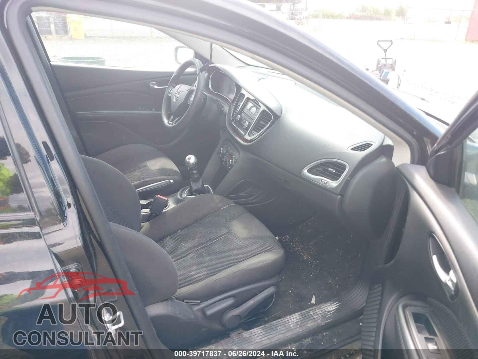 DODGE DART 2016 - 1C3CDFFH7GD796755