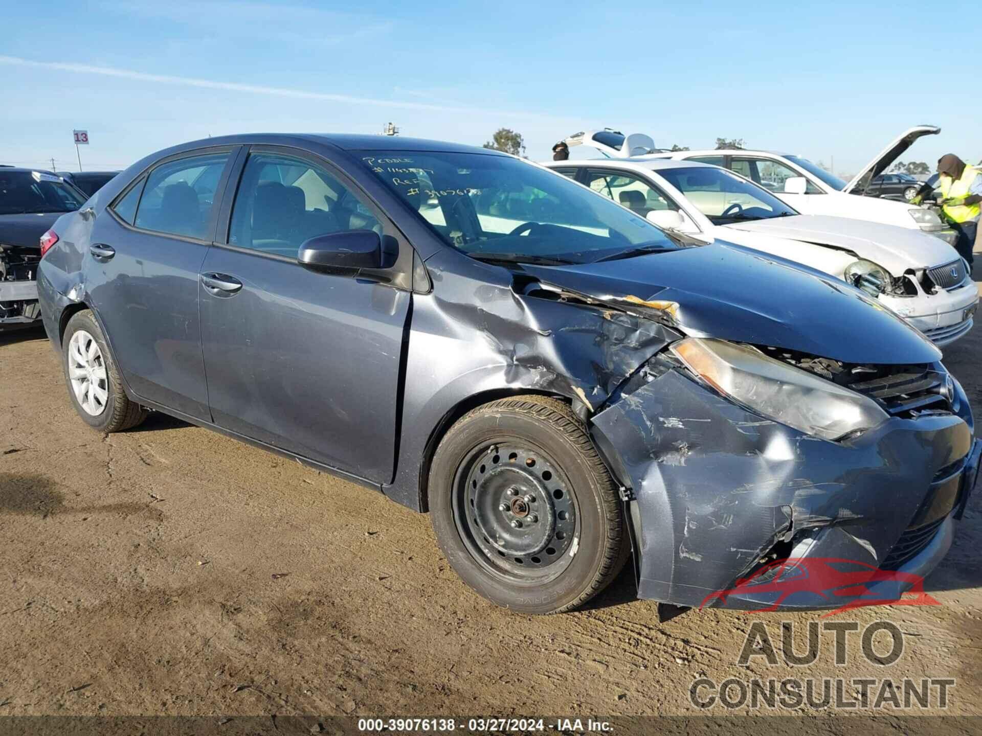 TOYOTA COROLLA 2016 - 5YFBURHEXGP409916