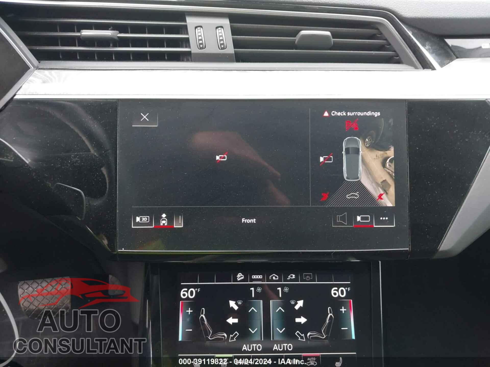 AUDI E-TRON 2022 - WA1AAAGE8NB011925