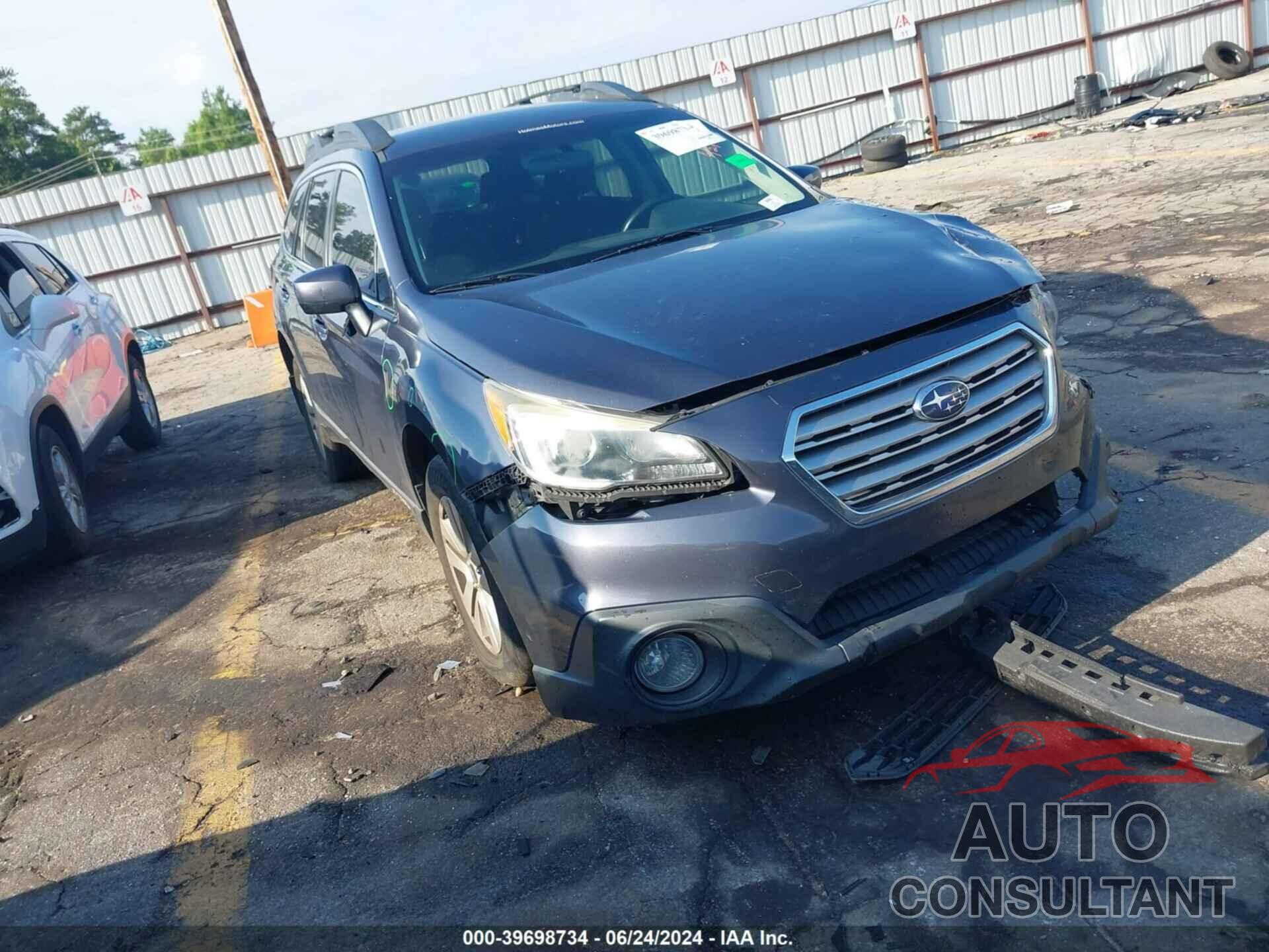 SUBARU OUTBACK 2016 - 4S4BSACC8G3213958