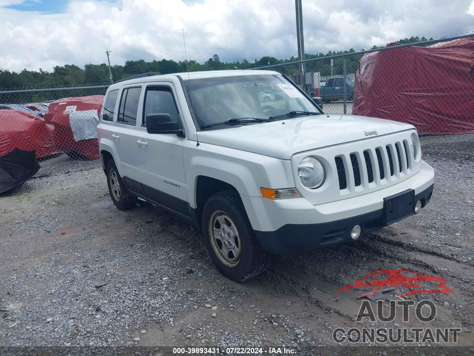 JEEP PATRIOT 2016 - 1C4NJRBB2GD521729