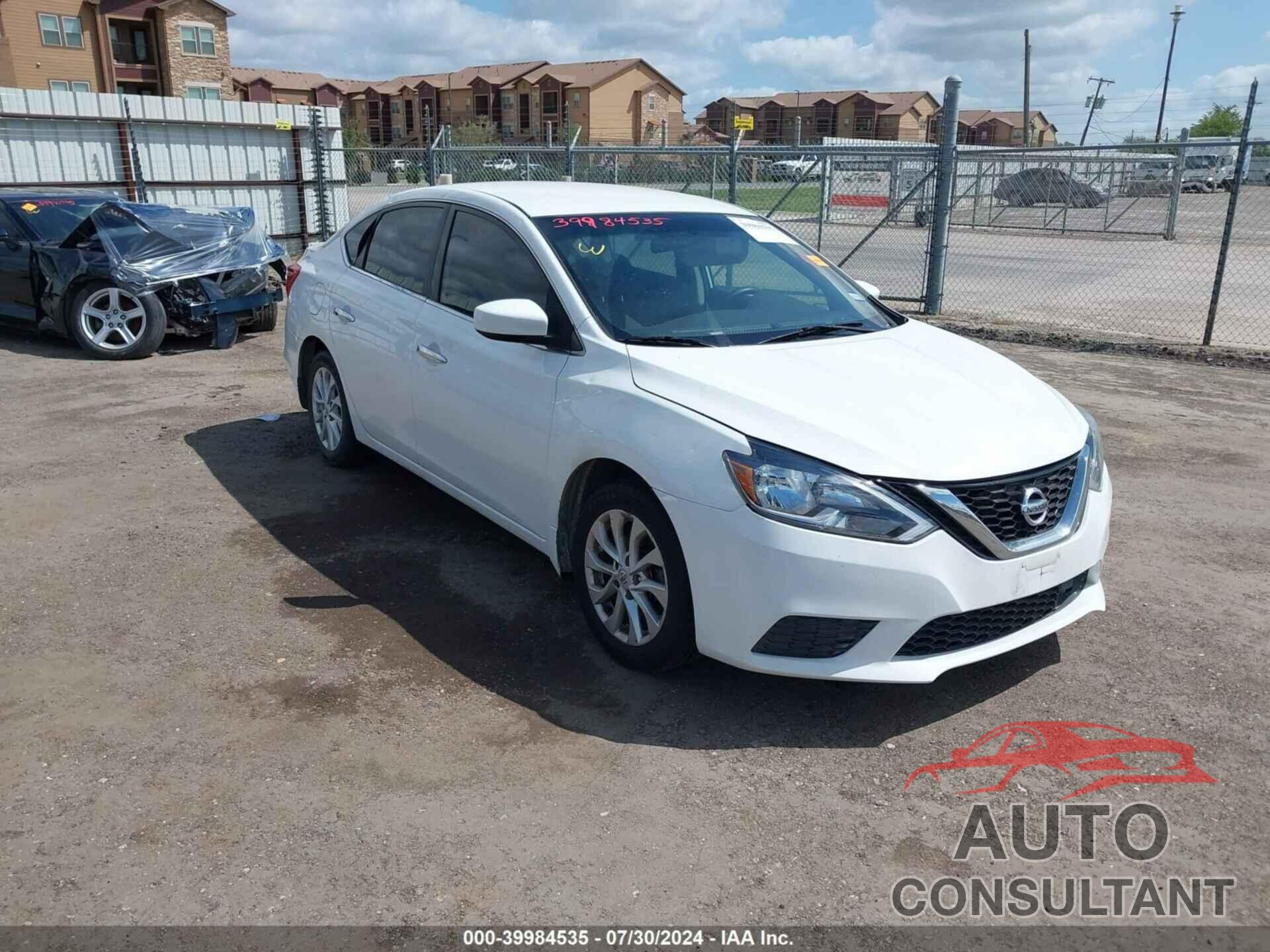 NISSAN SENTRA 2019 - 3N1AB7AP9KY260914