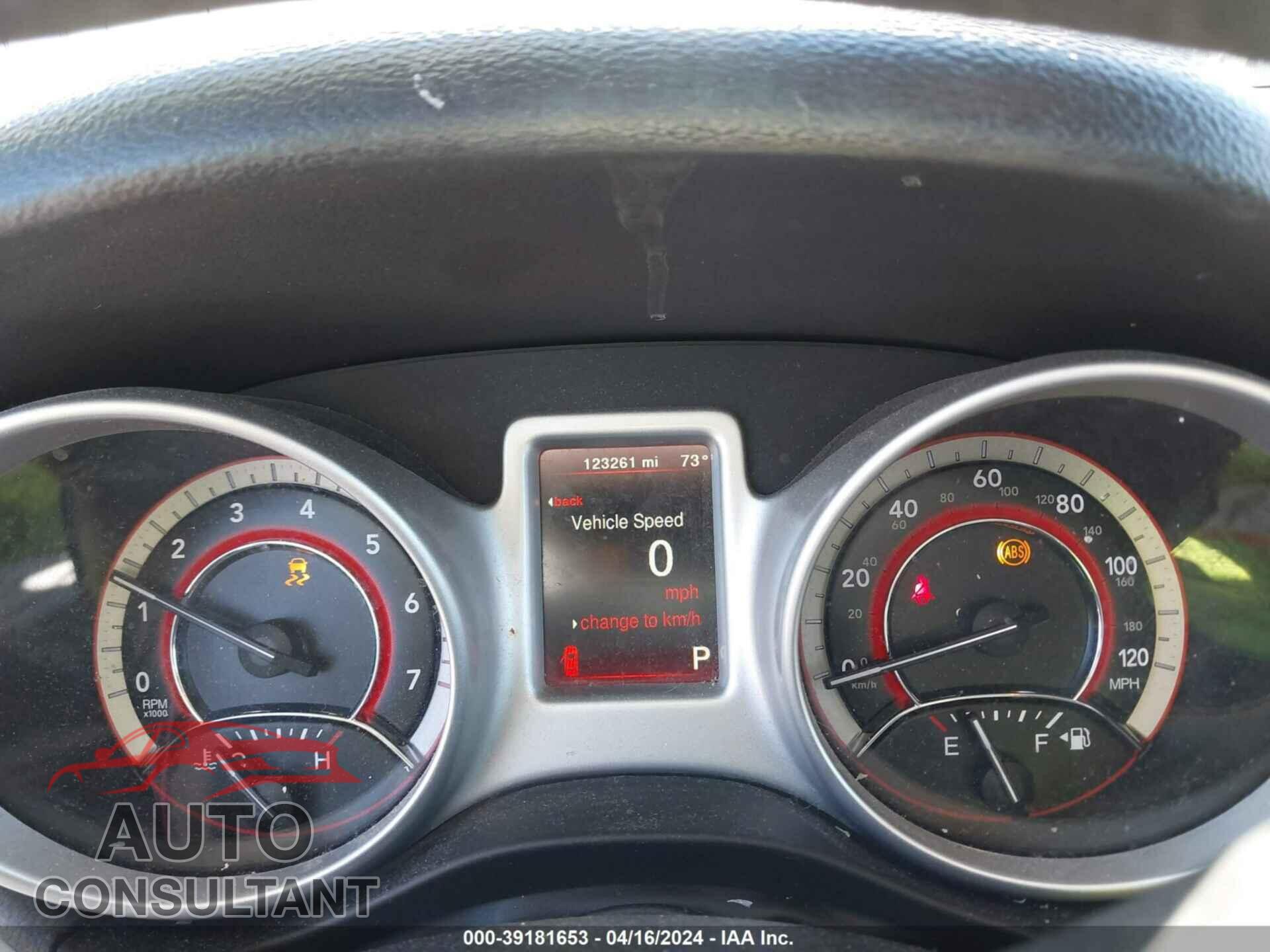 DODGE JOURNEY 2017 - 3C4PDCAB7HT607984