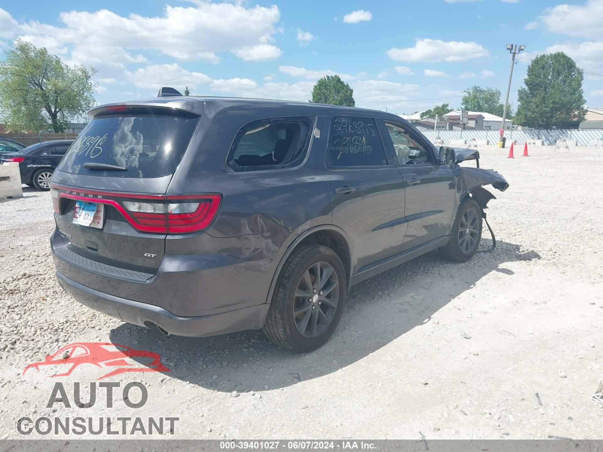 DODGE DURANGO 2017 - 1C4RDJDG7HC796877