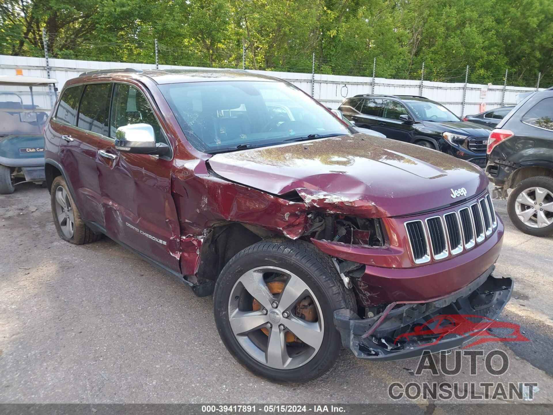 JEEP GRAND CHEROKEE 2016 - 1C4RJFBG2GC409952