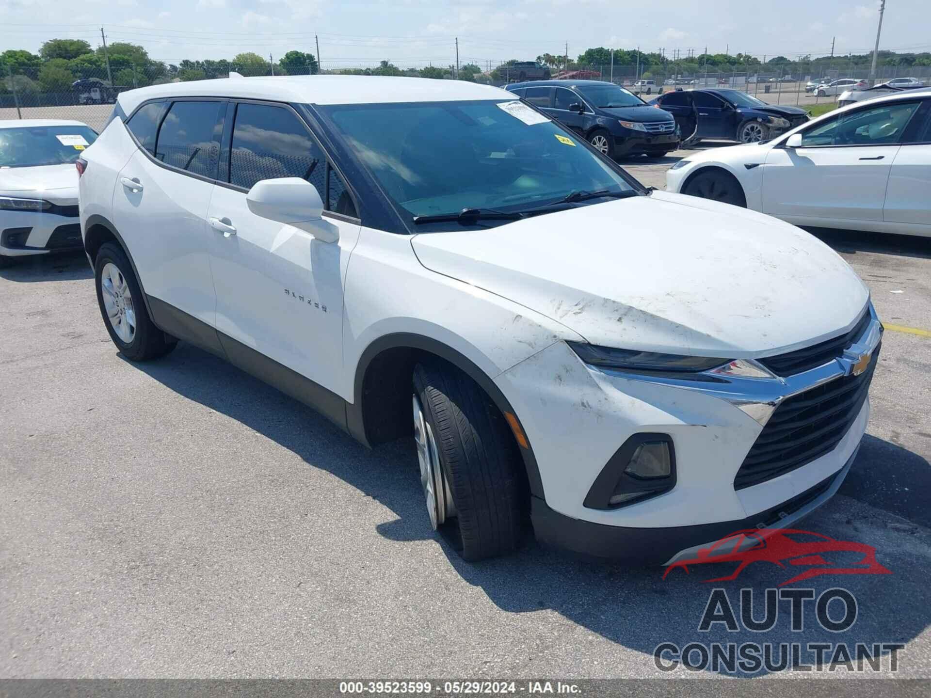 CHEVROLET BLAZER 2019 - 3GNKBBRA7KS696594