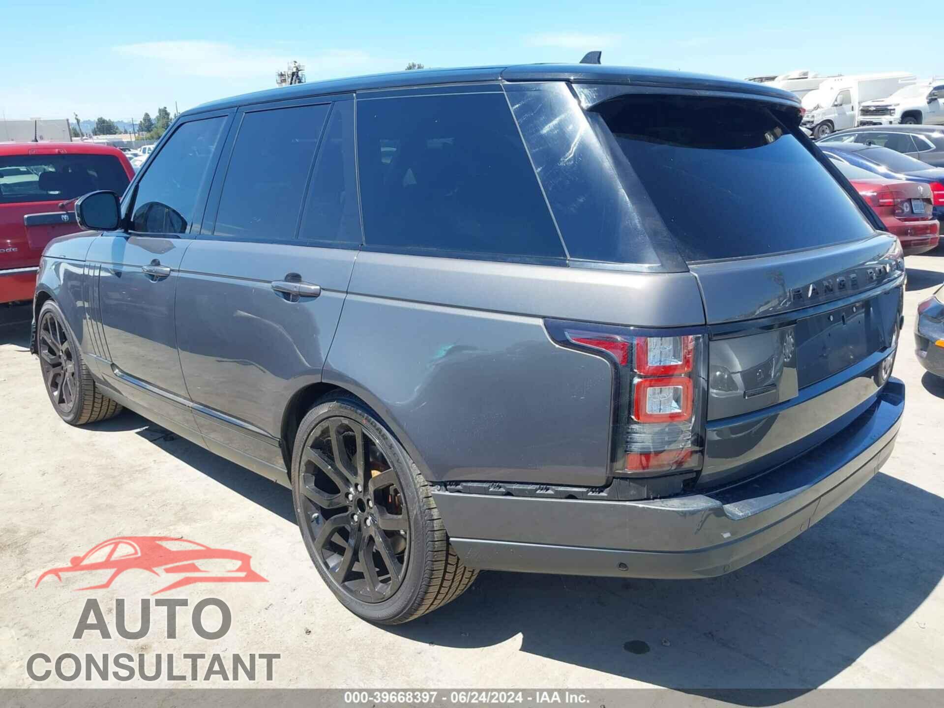 LAND ROVER RANGE ROVER 2016 - SALGS2EF4GA275711