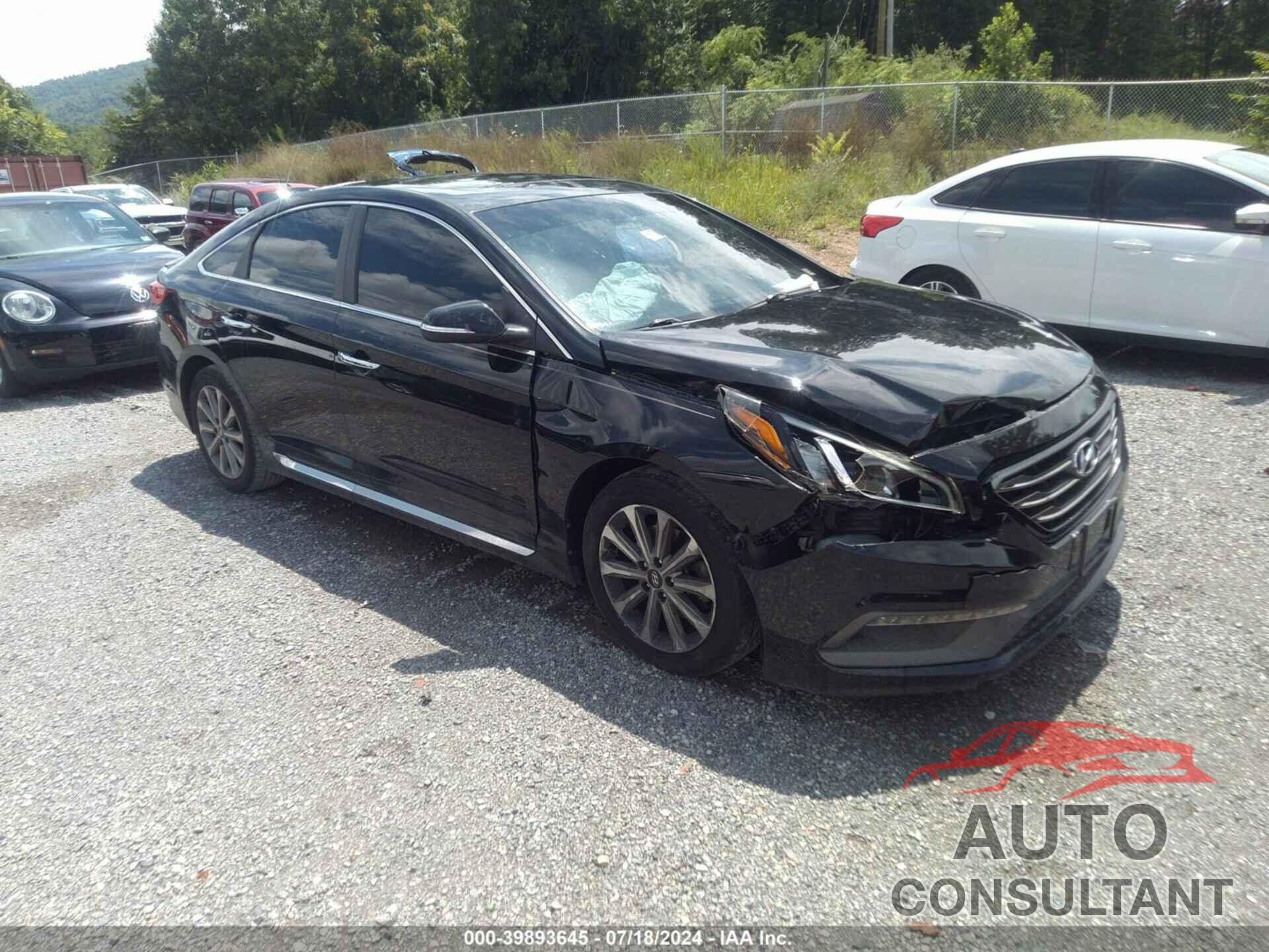 HYUNDAI SONATA 2017 - 5NPE34AF9HH472543