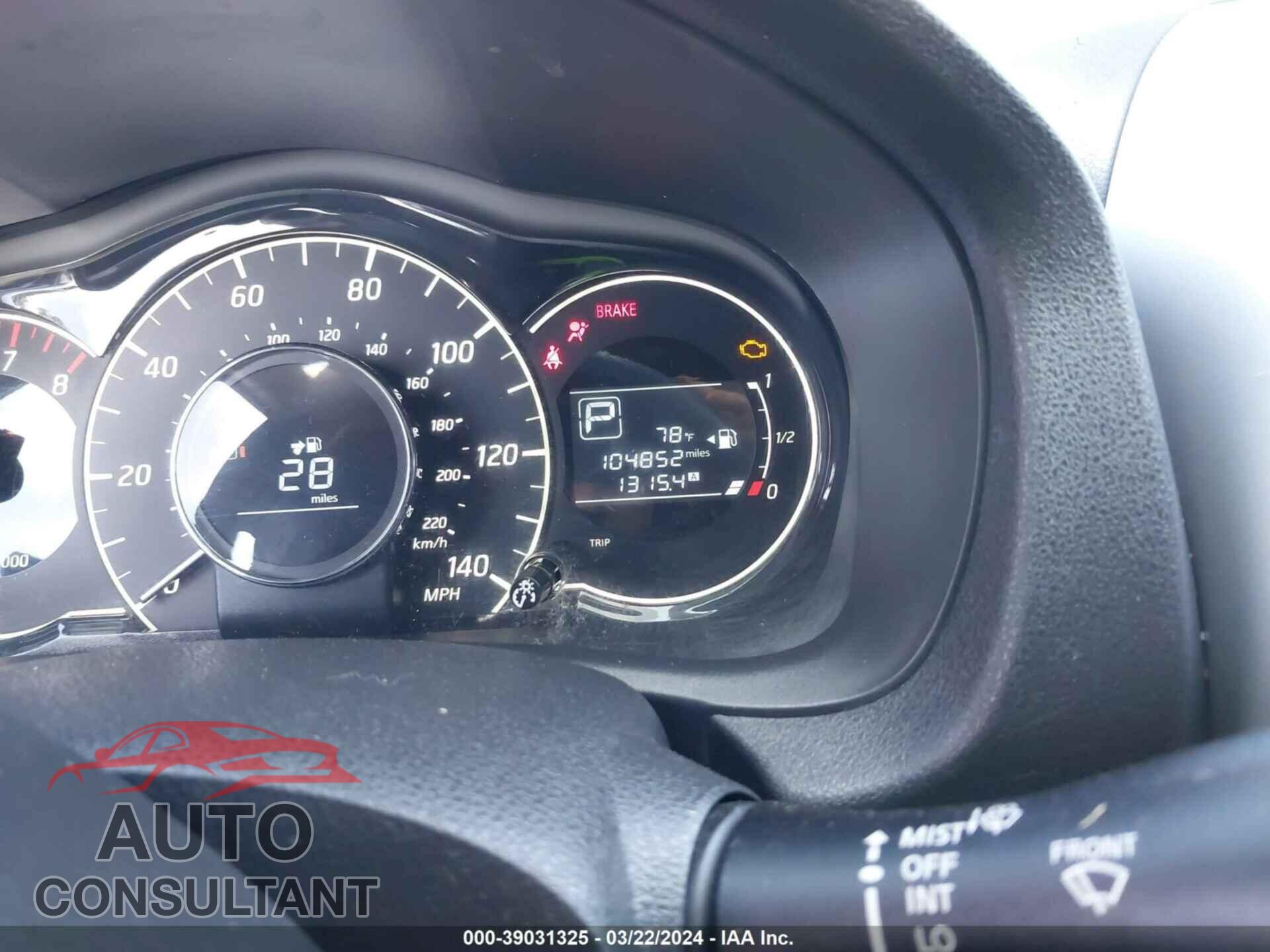NISSAN VERSA NOTE 2016 - 3N1CE2CP2GL395673