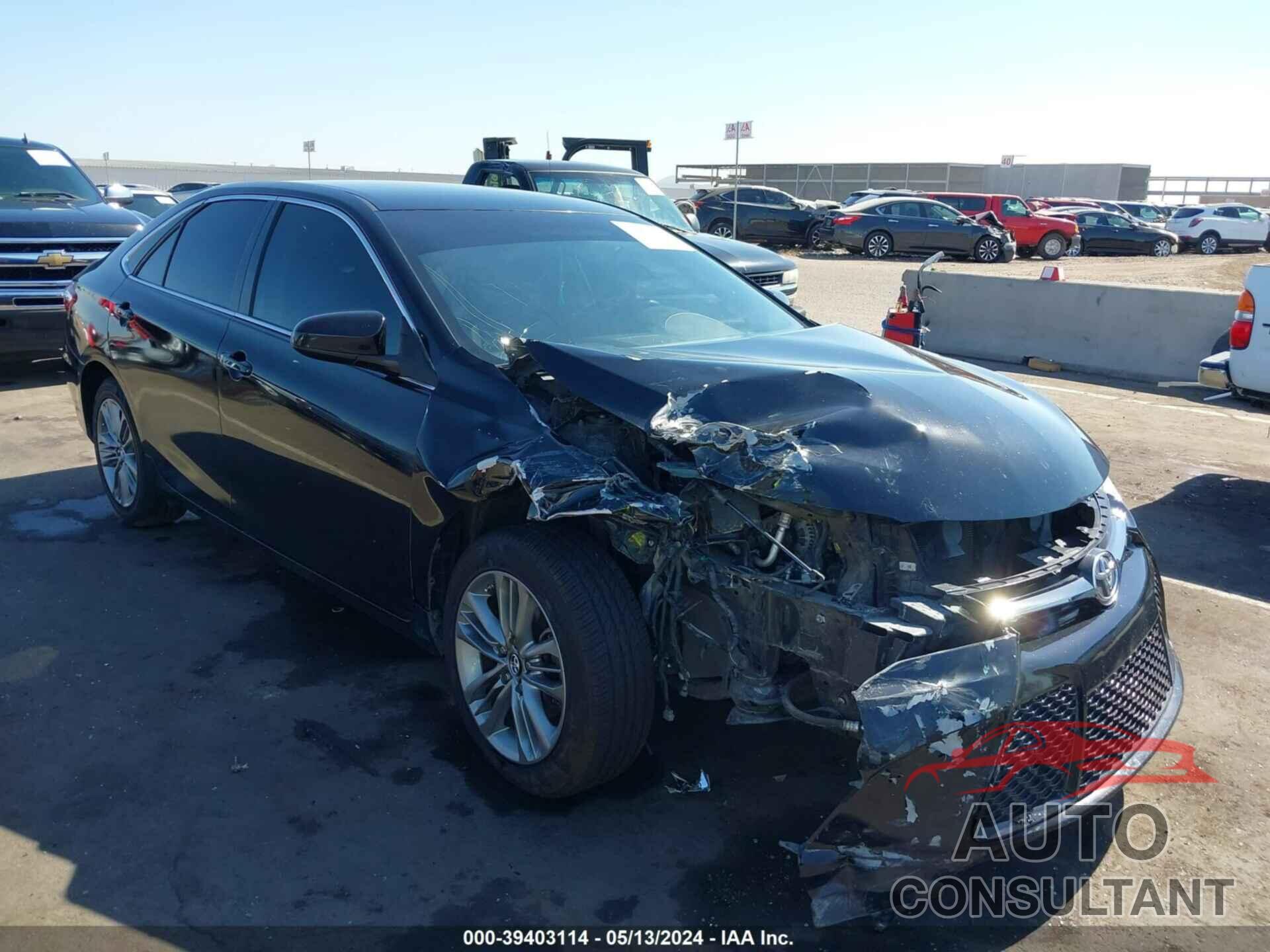 TOYOTA CAMRY 2017 - 4T1BF1FK9HU672077