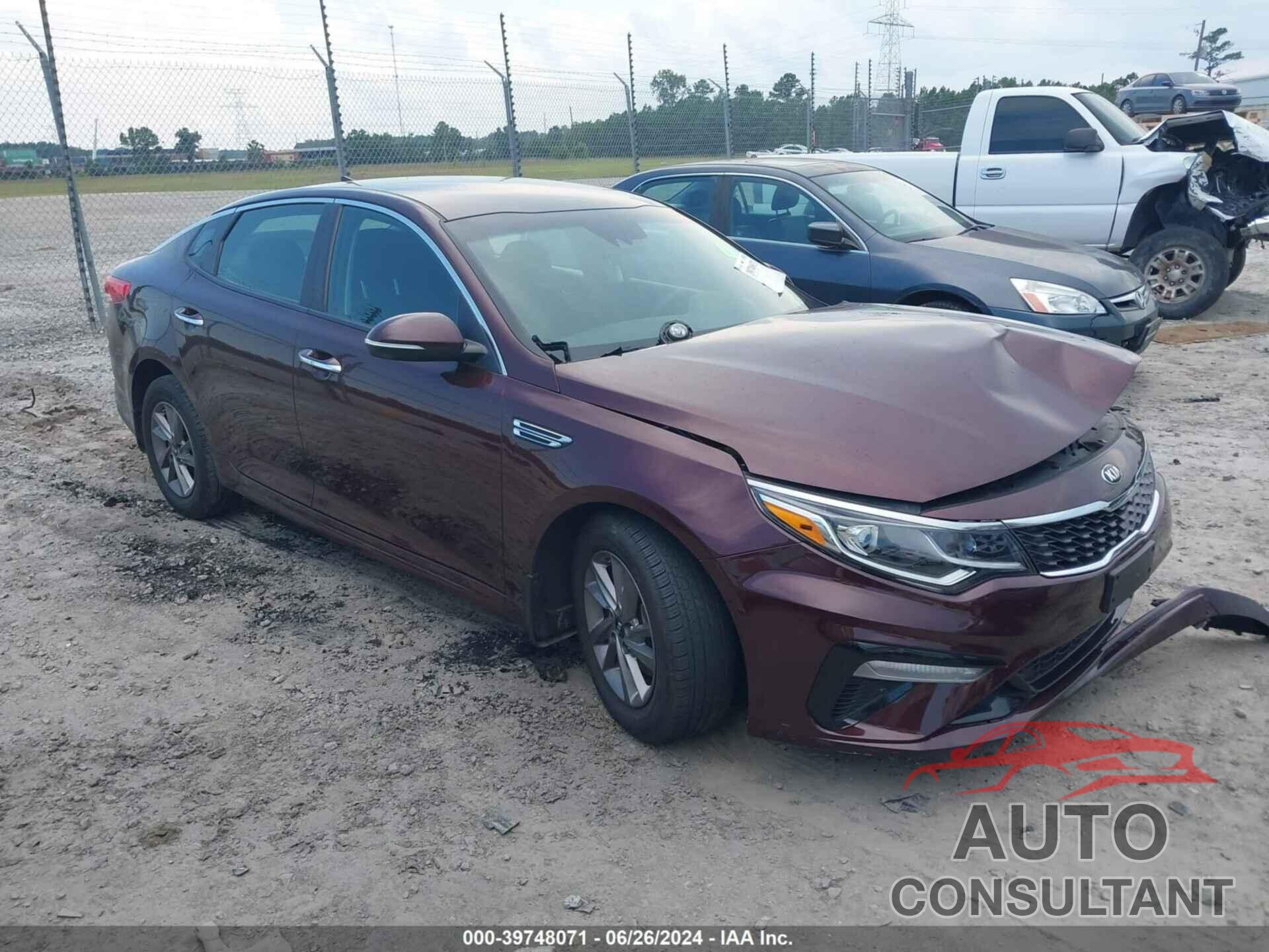 KIA OPTIMA 2020 - 5XXGT4L31LG411235