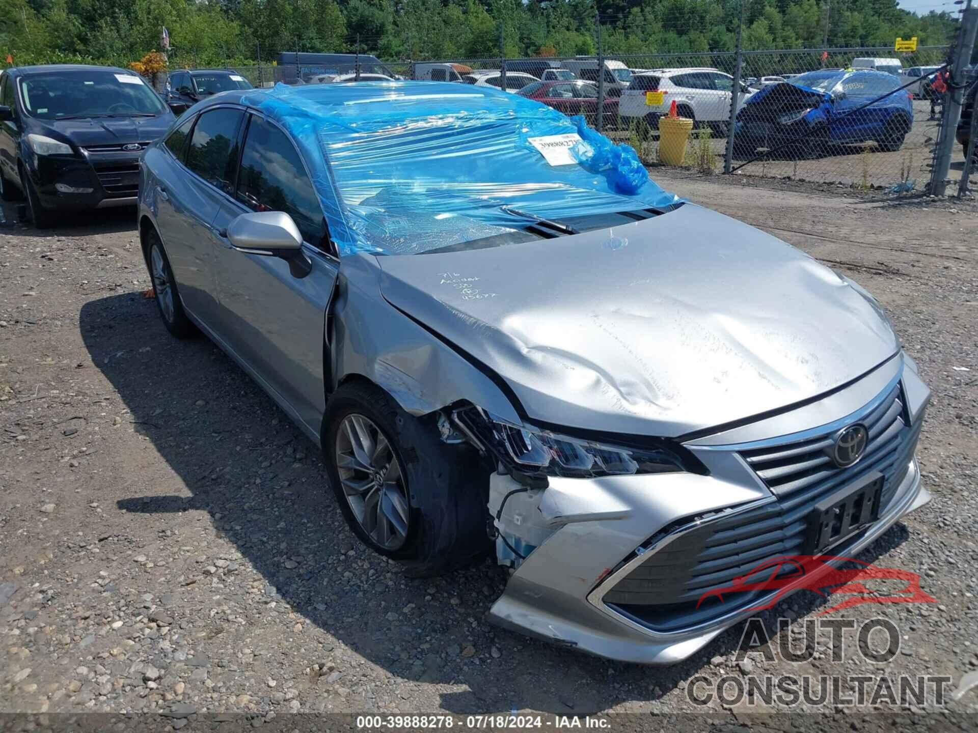 TOYOTA AVALON 2019 - 4T1BZ1FB3KU020277