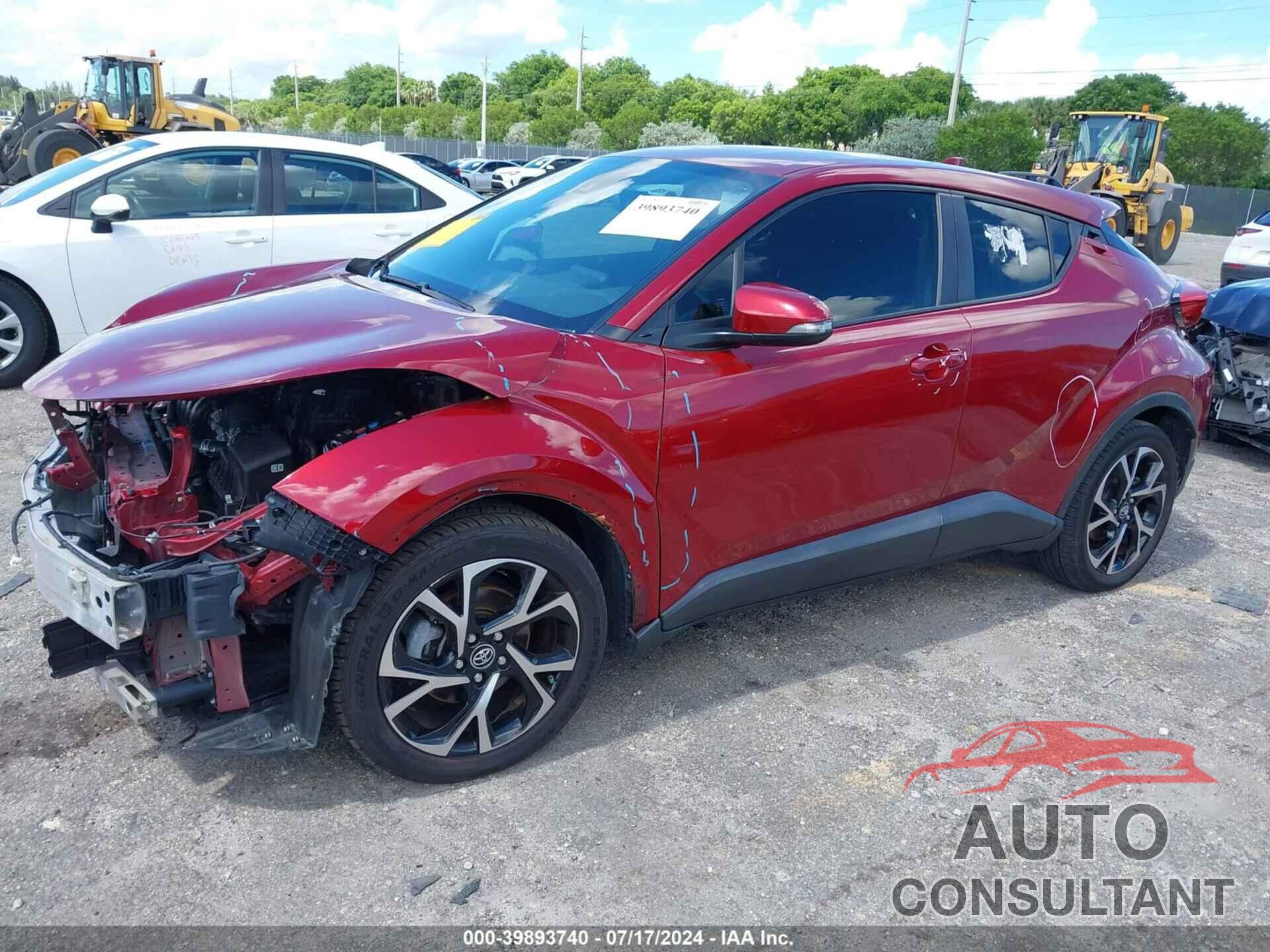 TOYOTA C-HR 2018 - JTNKHMBX5J1000778
