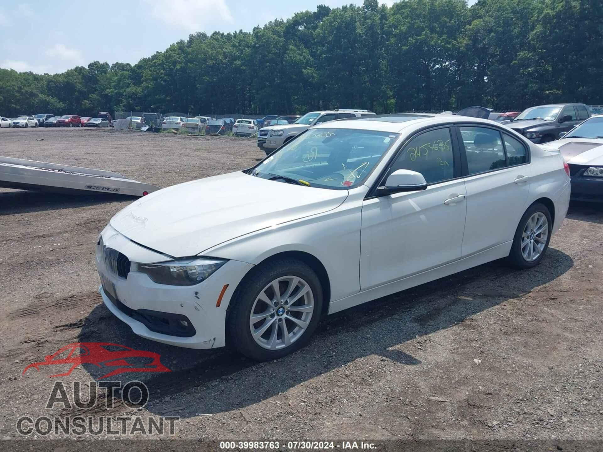 BMW 320I 2017 - WBA8E5G54HNU42181