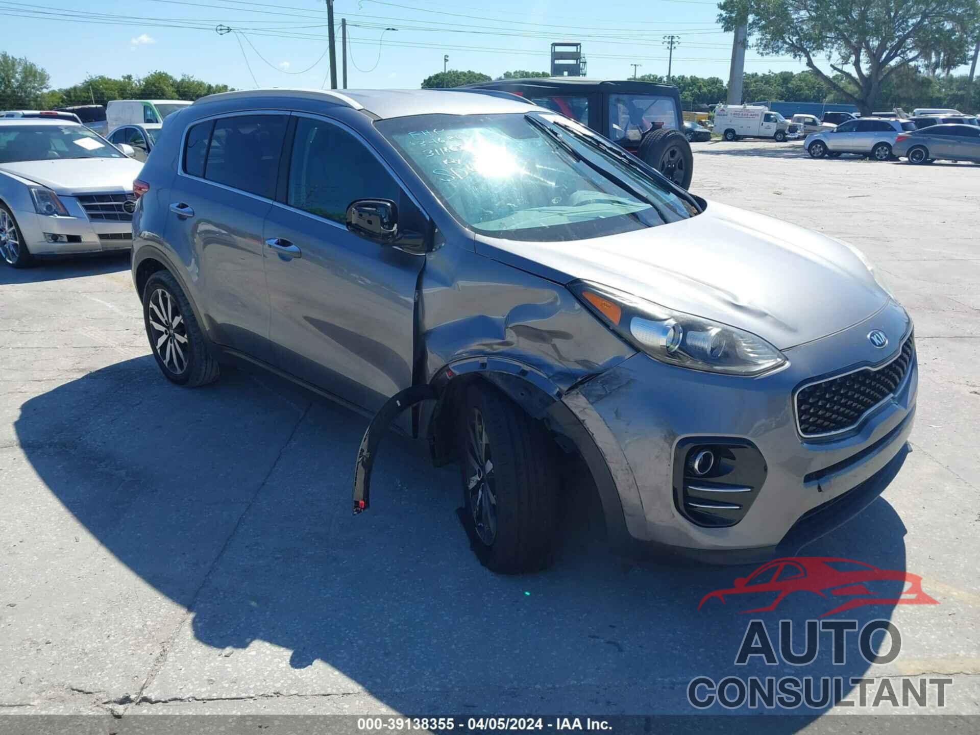 KIA SPORTAGE 2017 - KNDPN3AC3H7268070