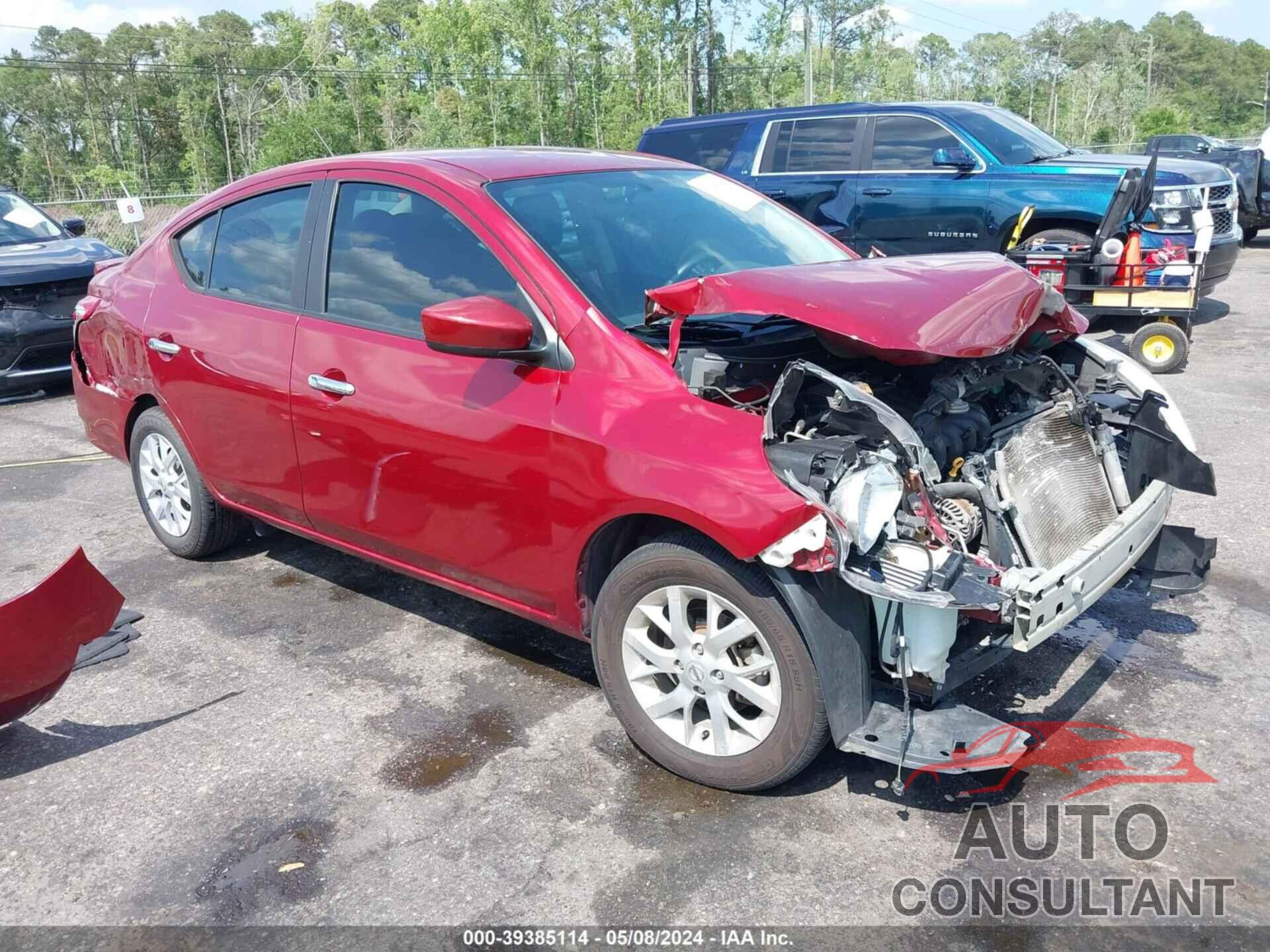 NISSAN VERSA 2018 - 3N1CN7APXJL819527