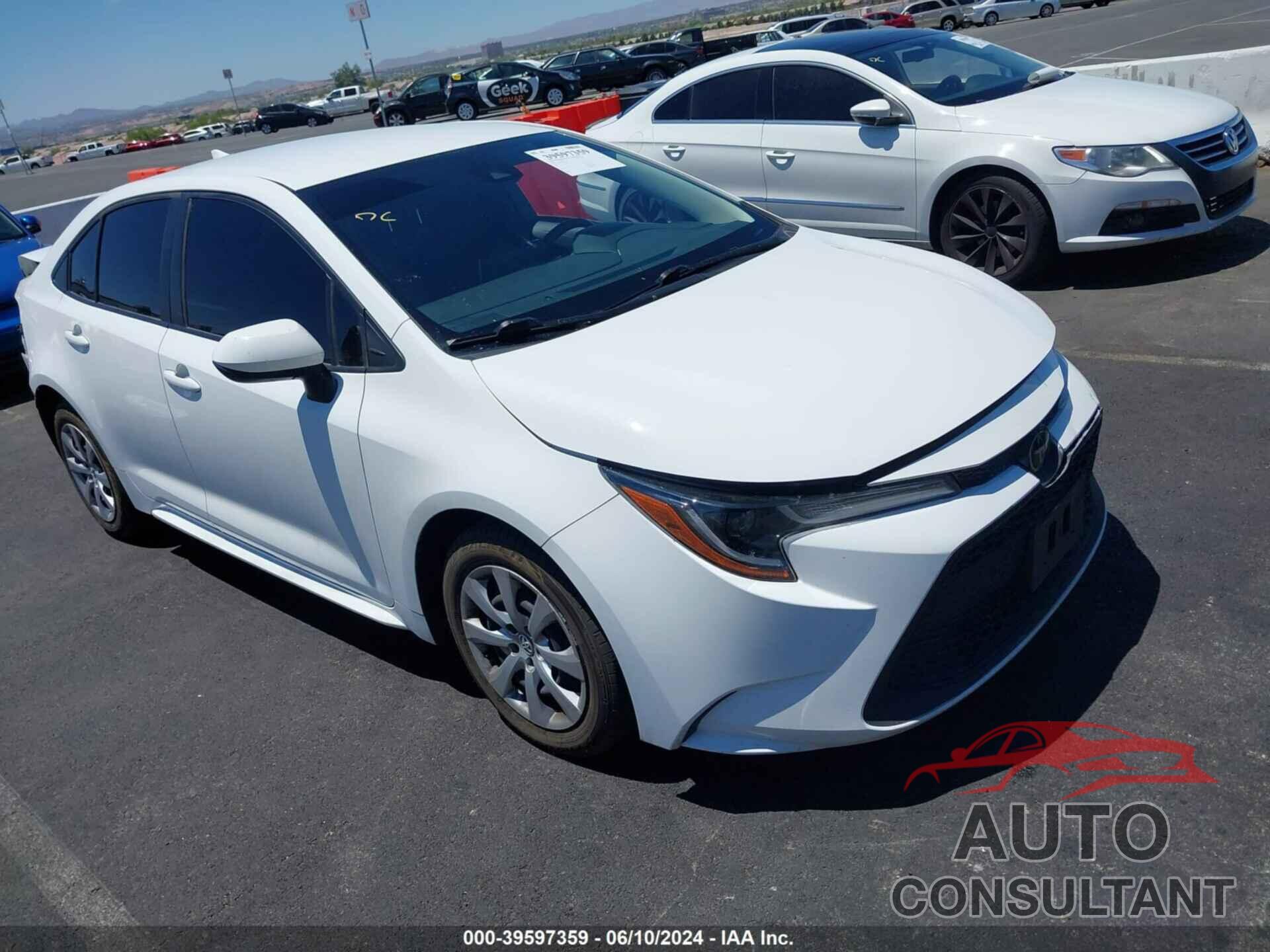 TOYOTA COROLLA 2020 - JTDEPRAE3LJ018071