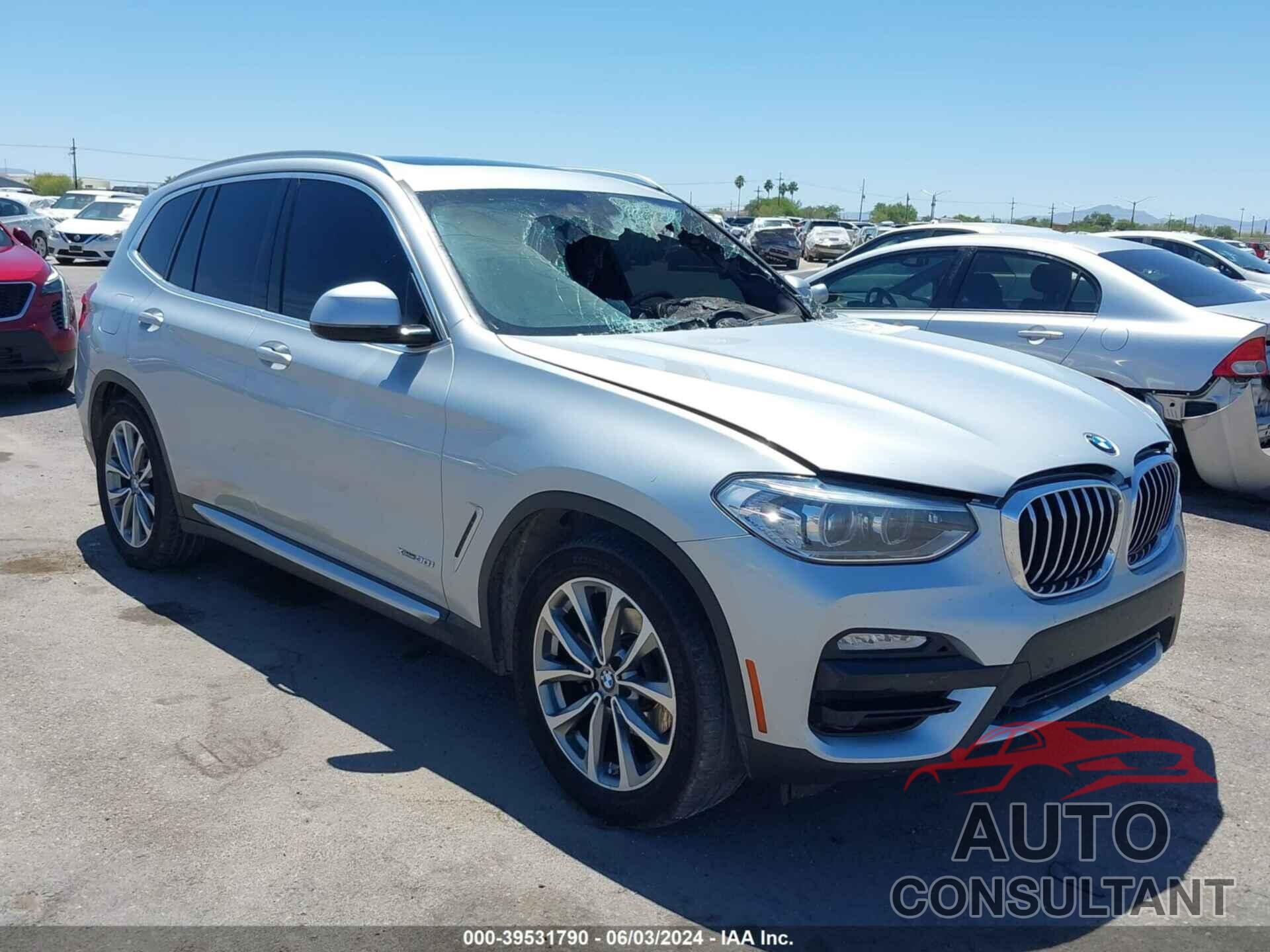 BMW X3 2018 - 5UXTR9C51JLC83458