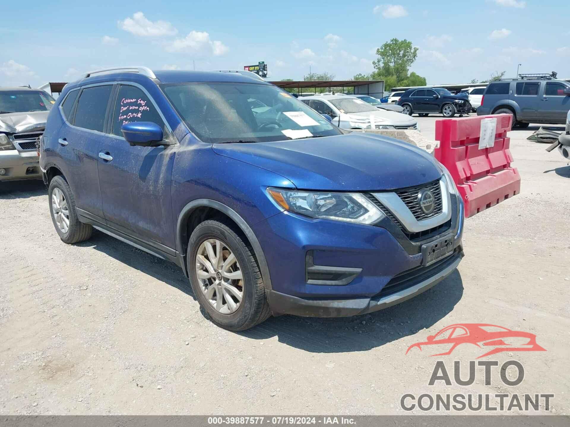 NISSAN ROGUE 2018 - KNMAT2MT9JP564587