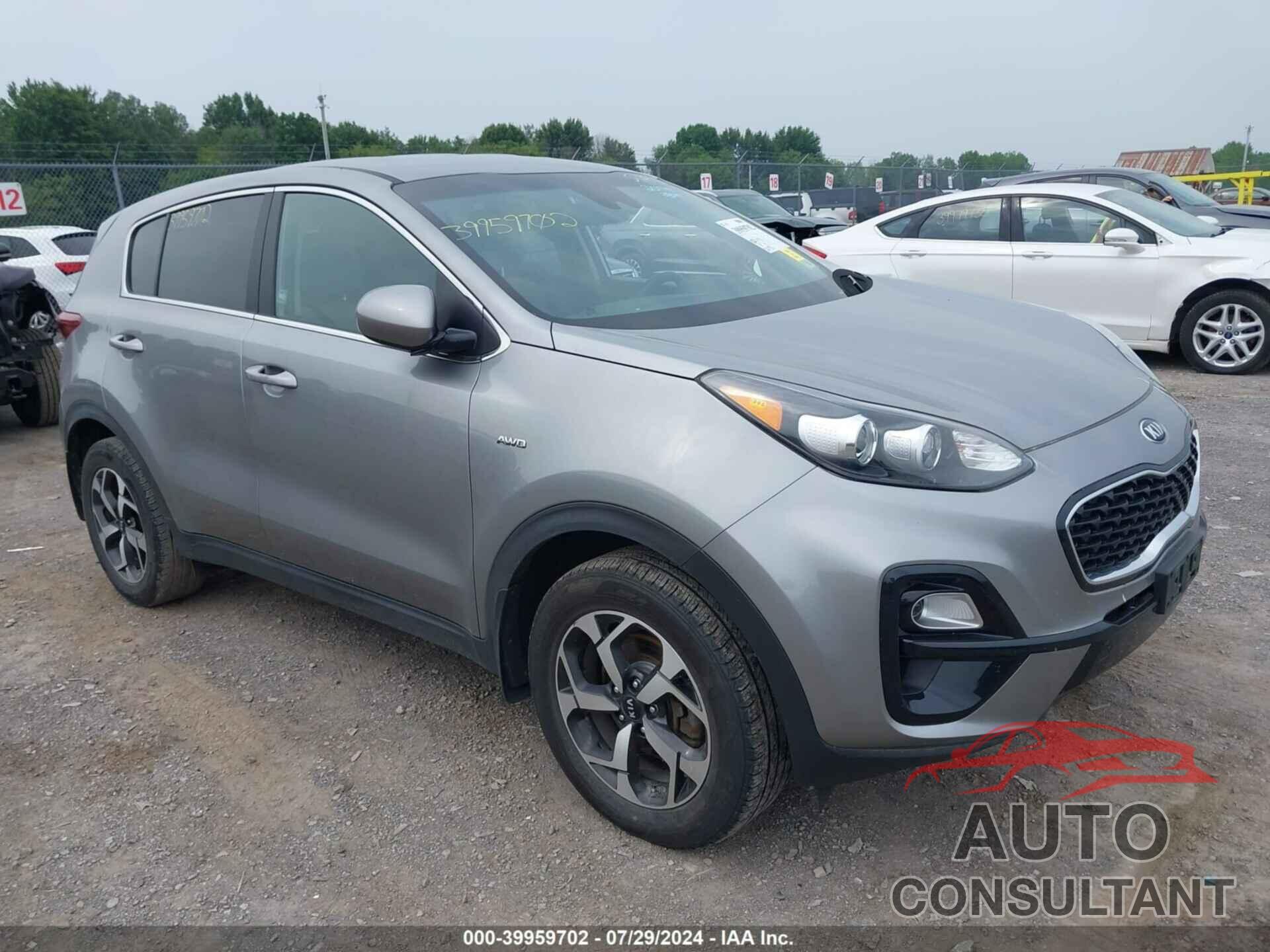 KIA SPORTAGE 2021 - KNDPMCAC4M7920093