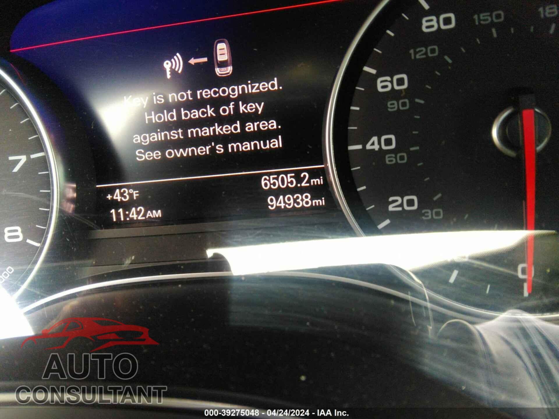 AUDI A6 2016 - WAUGFAFC8GN016431