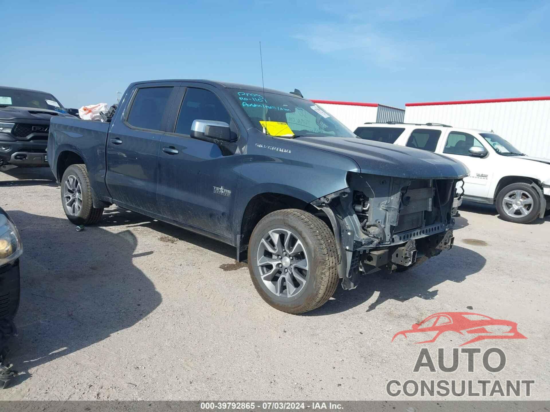 CHEVROLET SILVERADO 1500 2020 - 3GCPWCED9LG116419