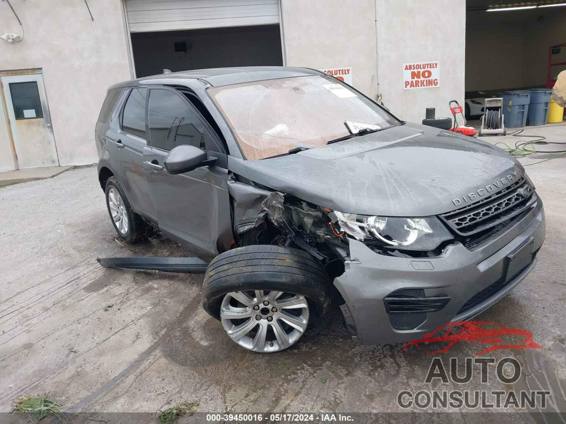 LAND ROVER DISCOVERY SPORT 2017 - SALCP2BG5HH707129