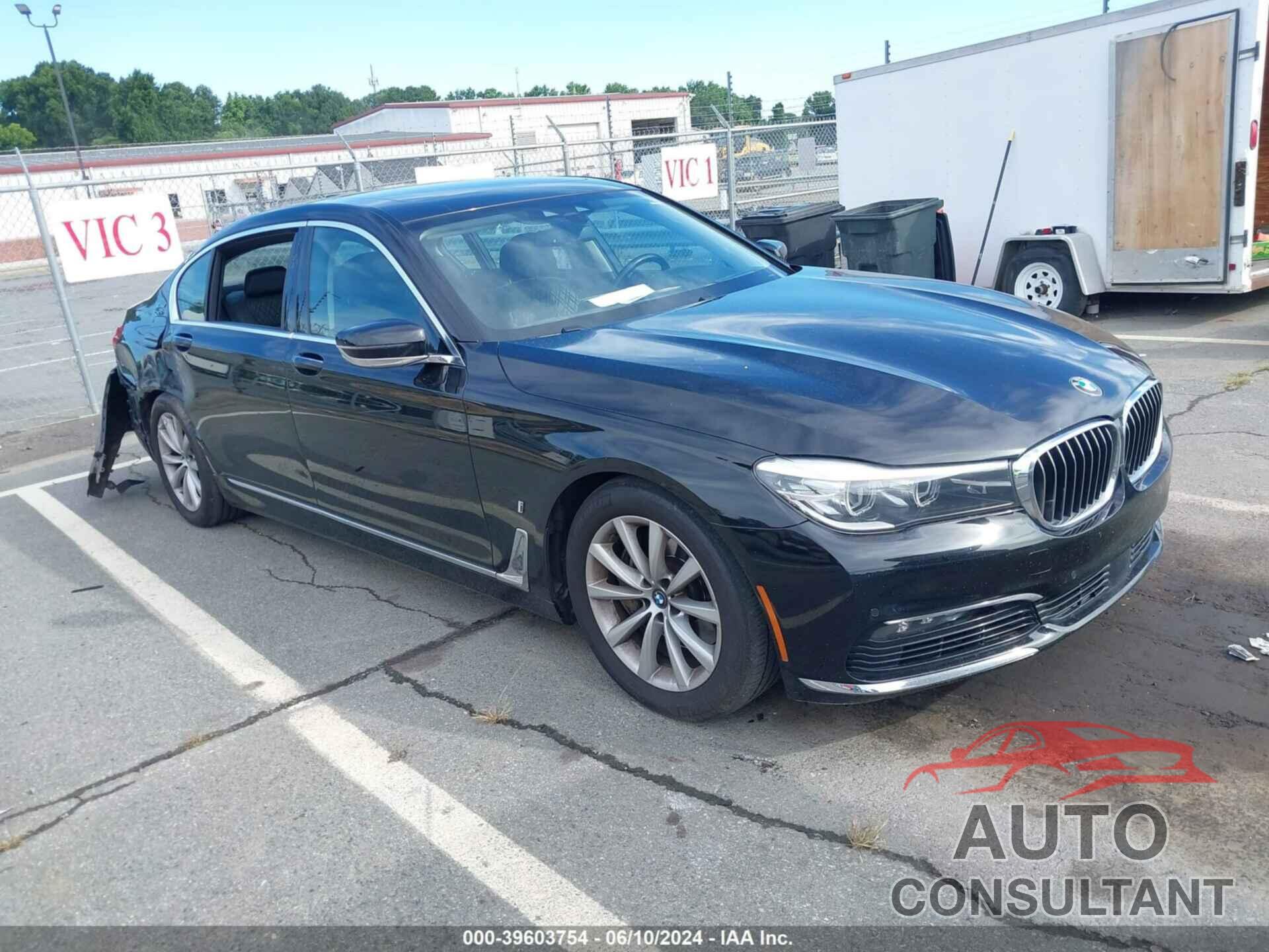 BMW 740E 2018 - WBA7J2C50JG497989