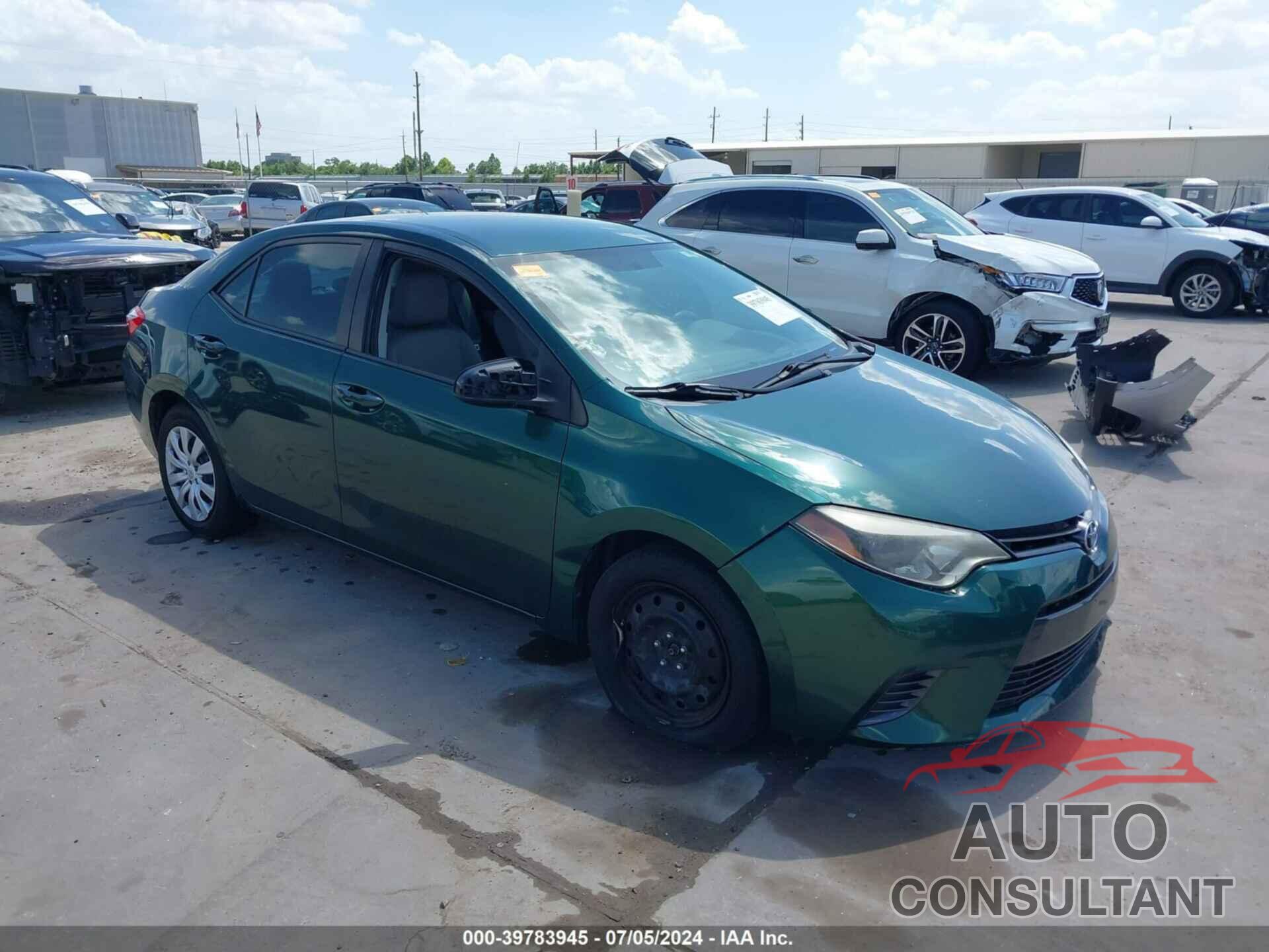 TOYOTA COROLLA 2016 - 5YFBURHE7GP435941