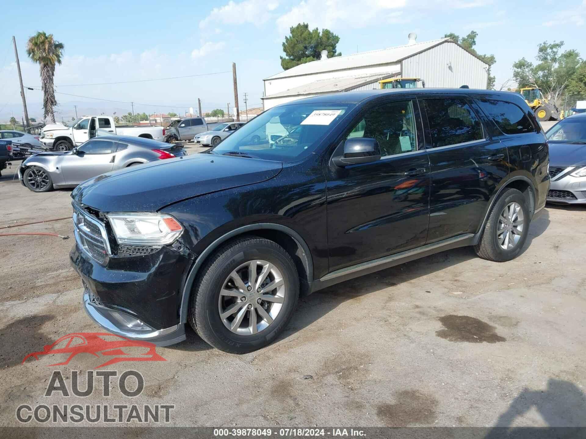DODGE DURANGO 2018 - 1C4RDHAG4JC447890