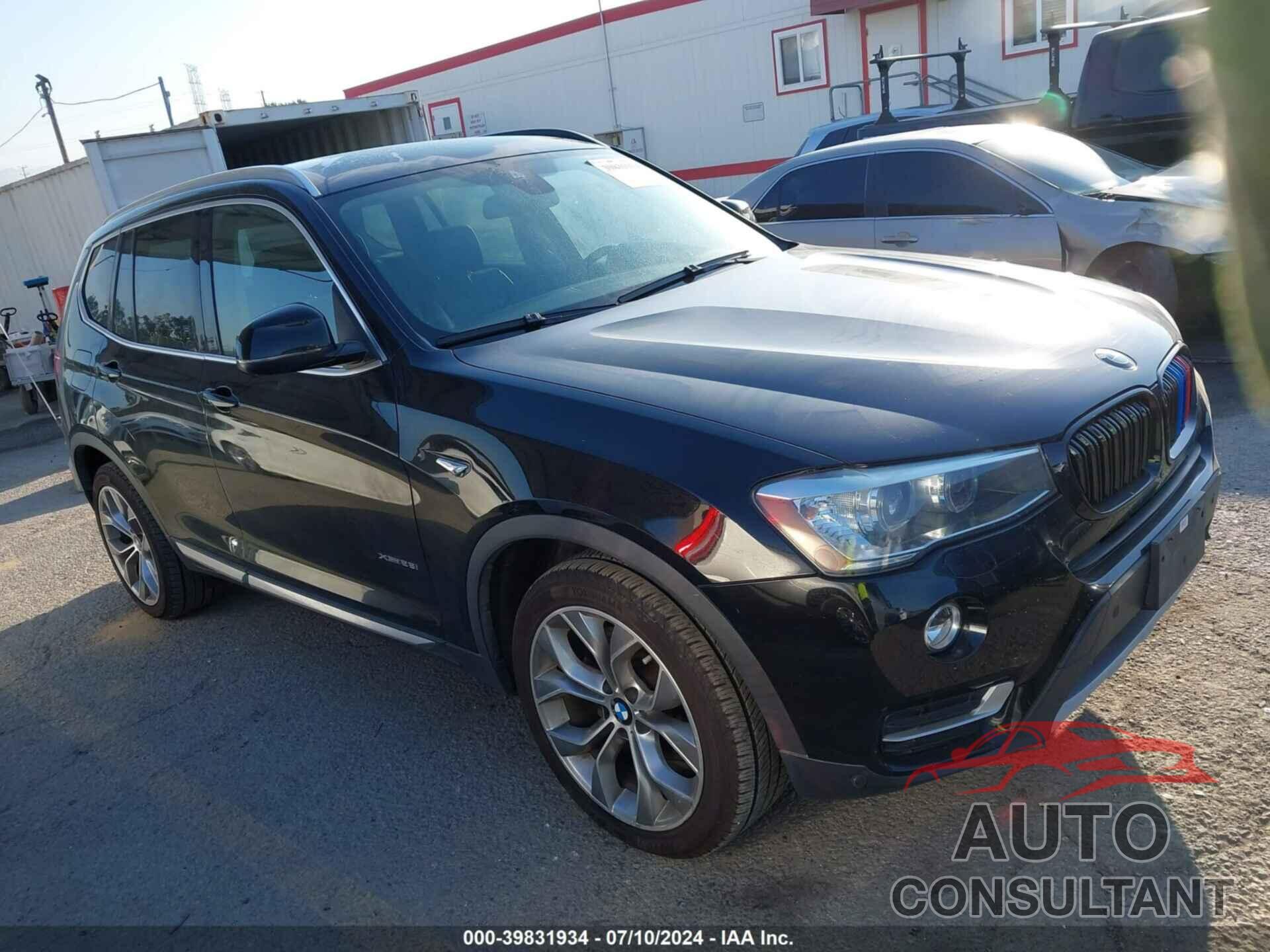 BMW X3 2017 - 5UXWX9C53H0D96813