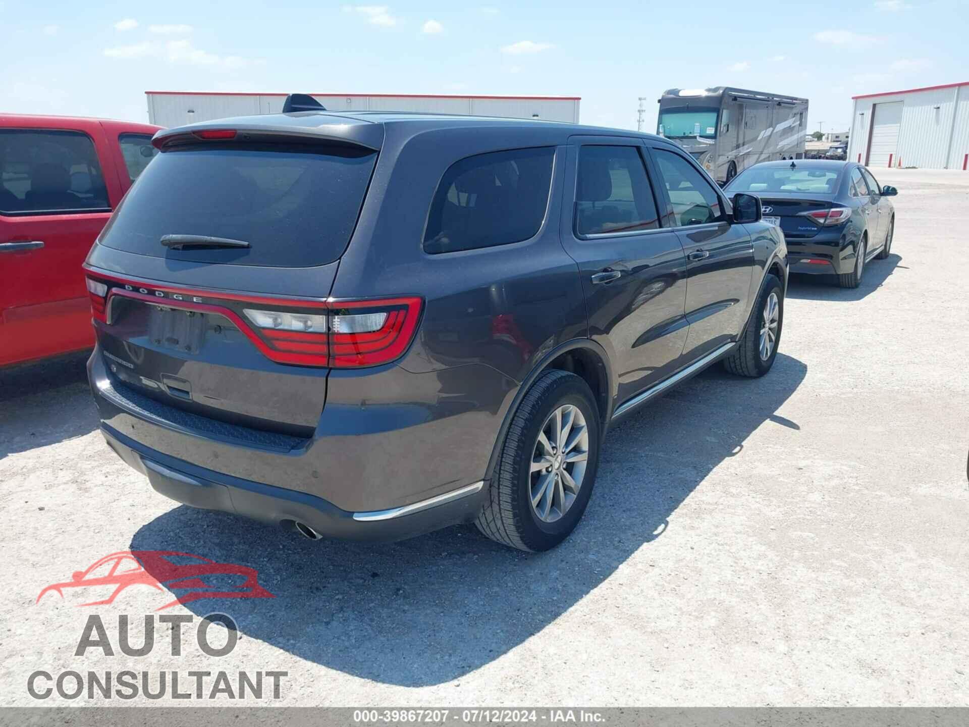 DODGE DURANGO 2018 - 1C4SDJFT4JC383798