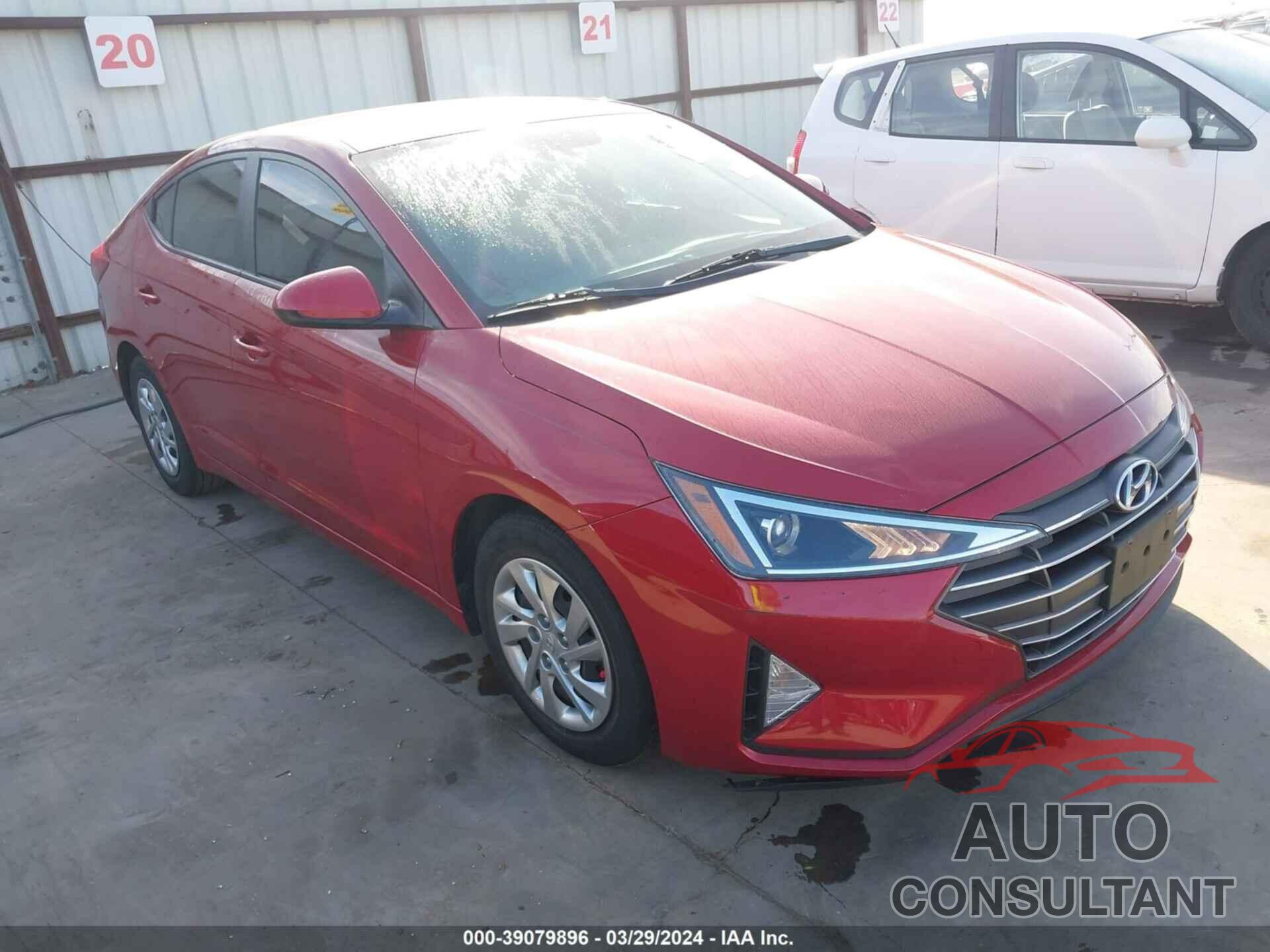 HYUNDAI ELANTRA 2020 - KMHD74LF8LU895797