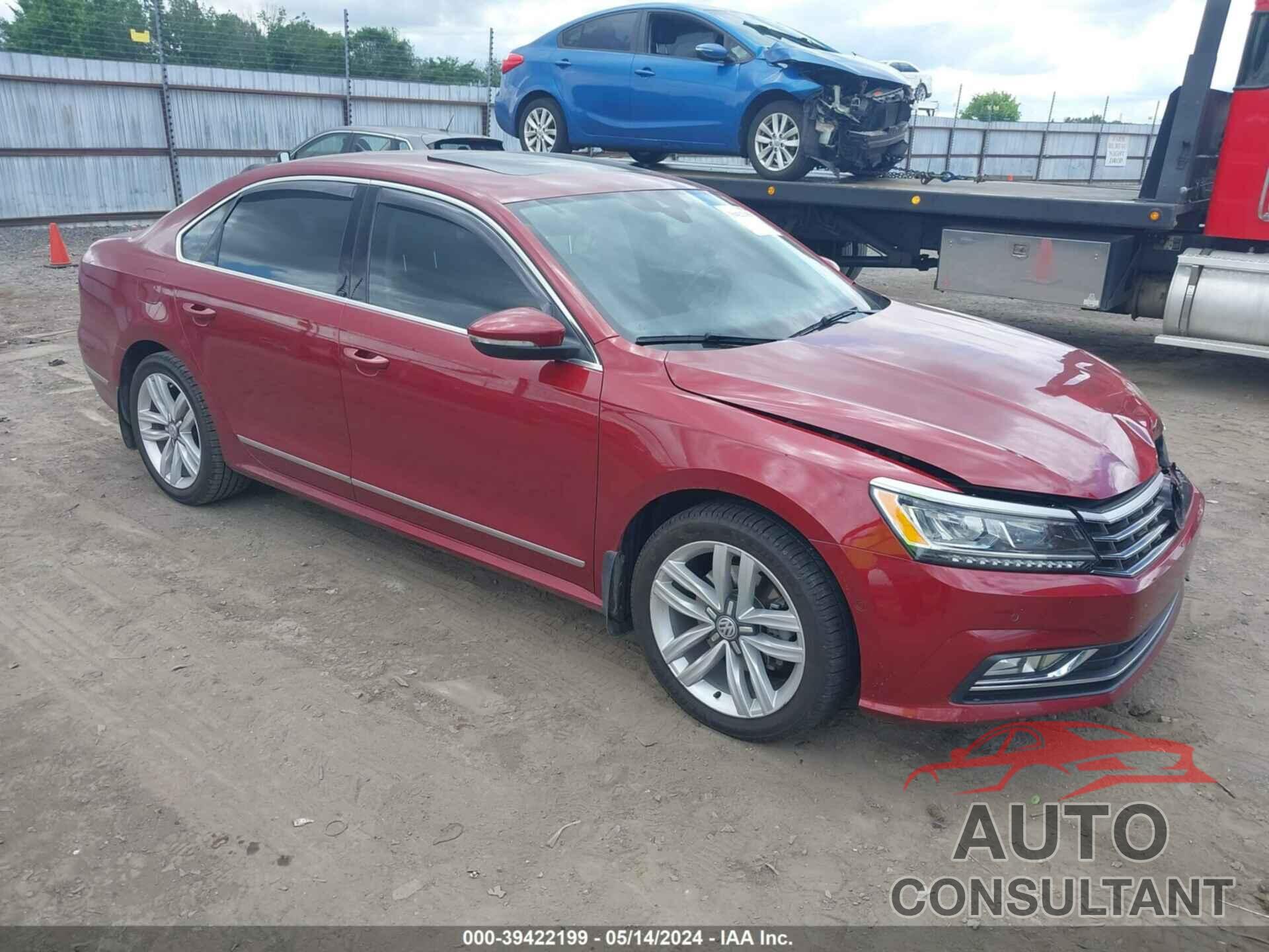 VOLKSWAGEN PASSAT 2017 - 1VWCT7A38HC044650