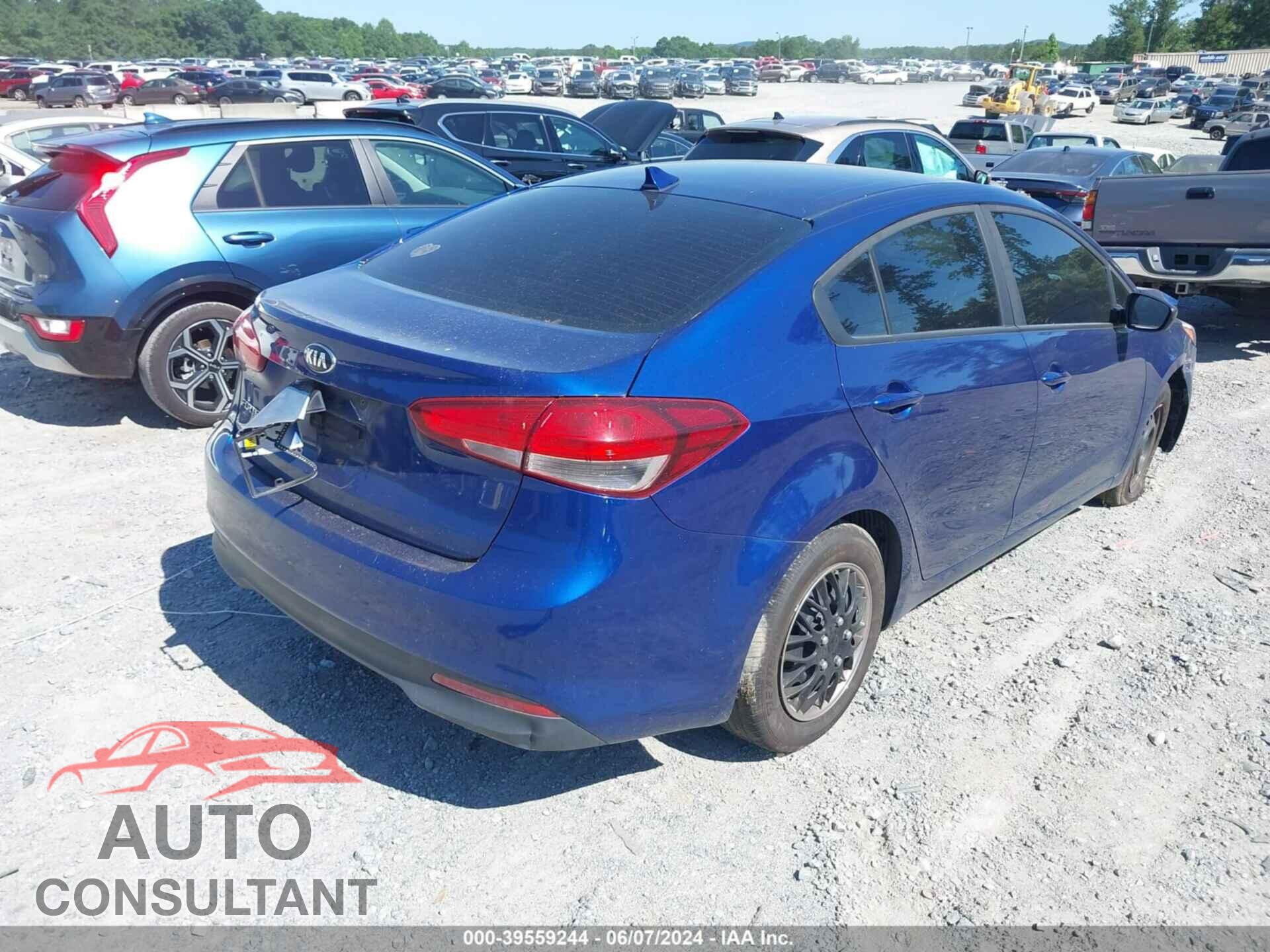 KIA FORTE 2017 - 3KPFL4A78HE139946